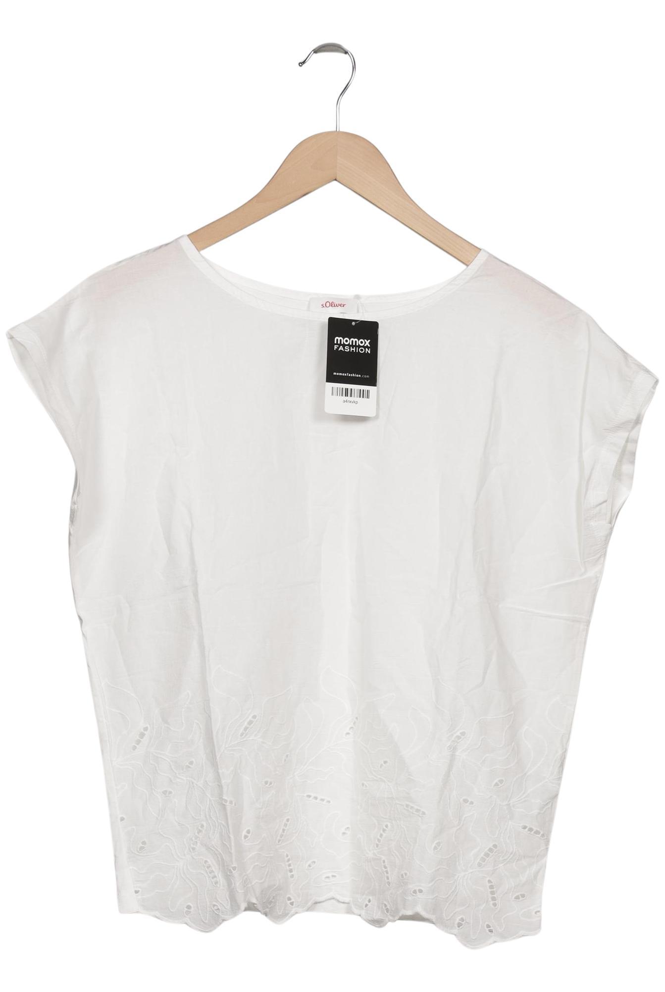 

s.Oliver Damen T-Shirt, weiß, Gr. 38