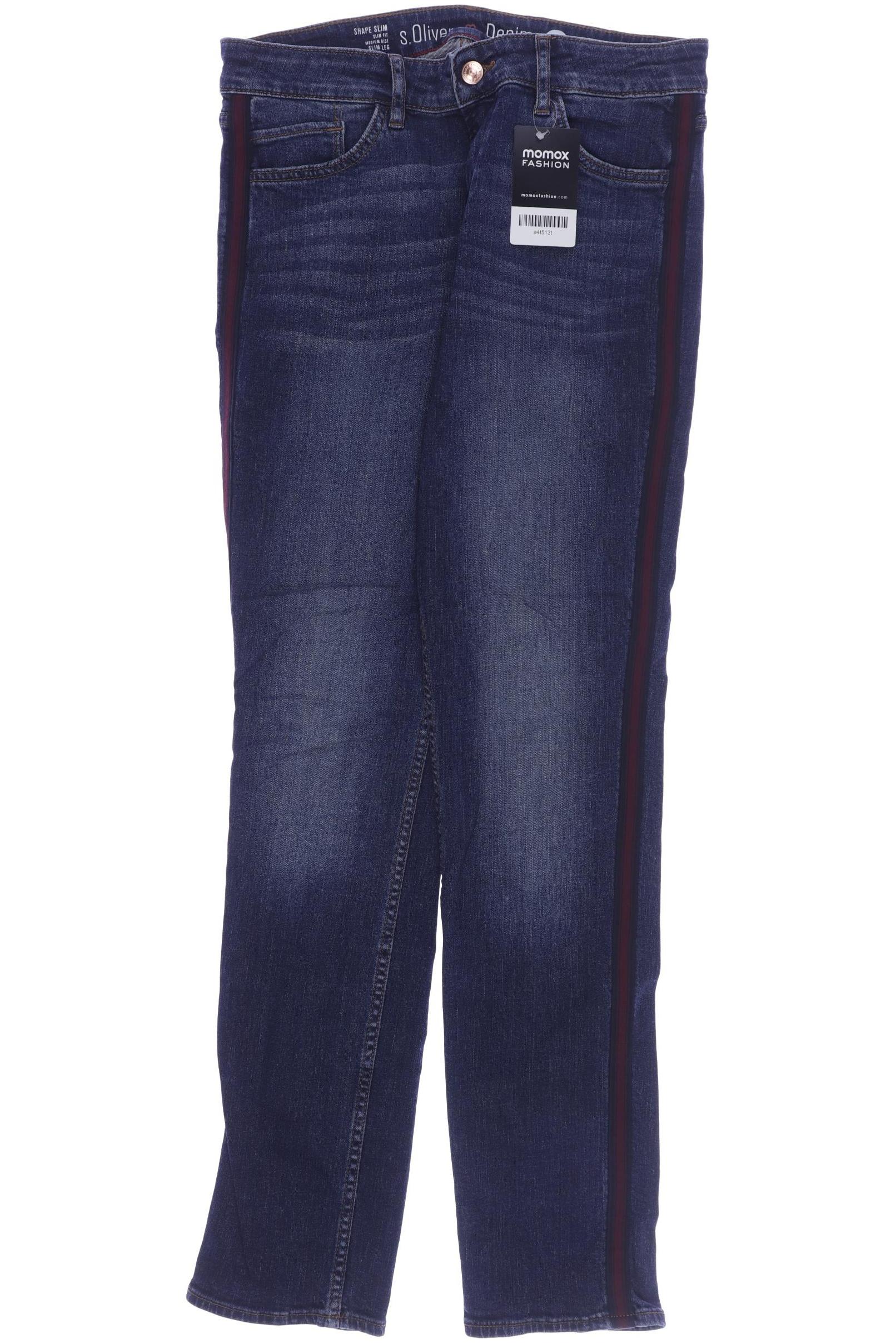 

s.Oliver Damen Jeans, blau