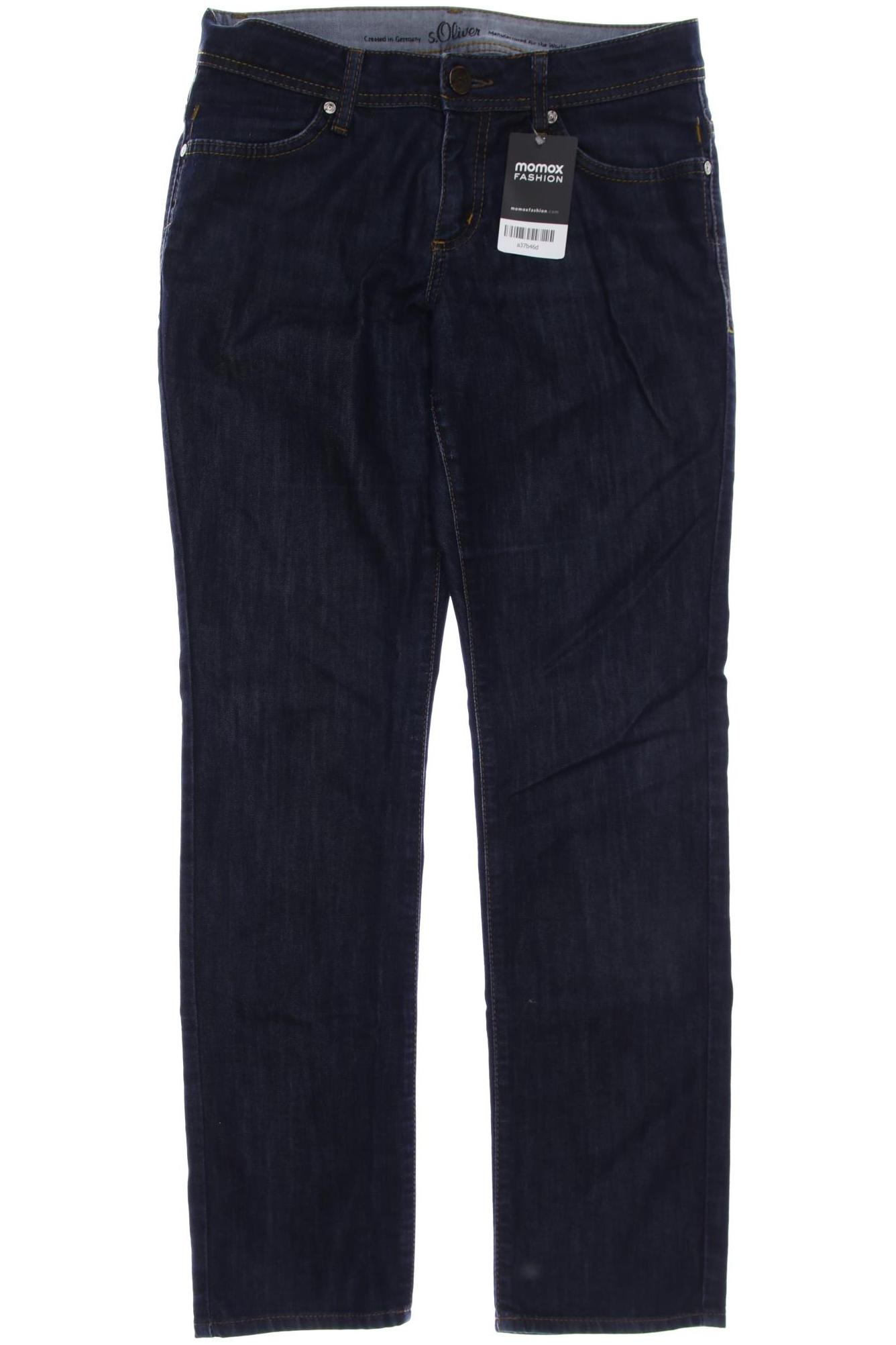 

s.Oliver Damen Jeans, blau