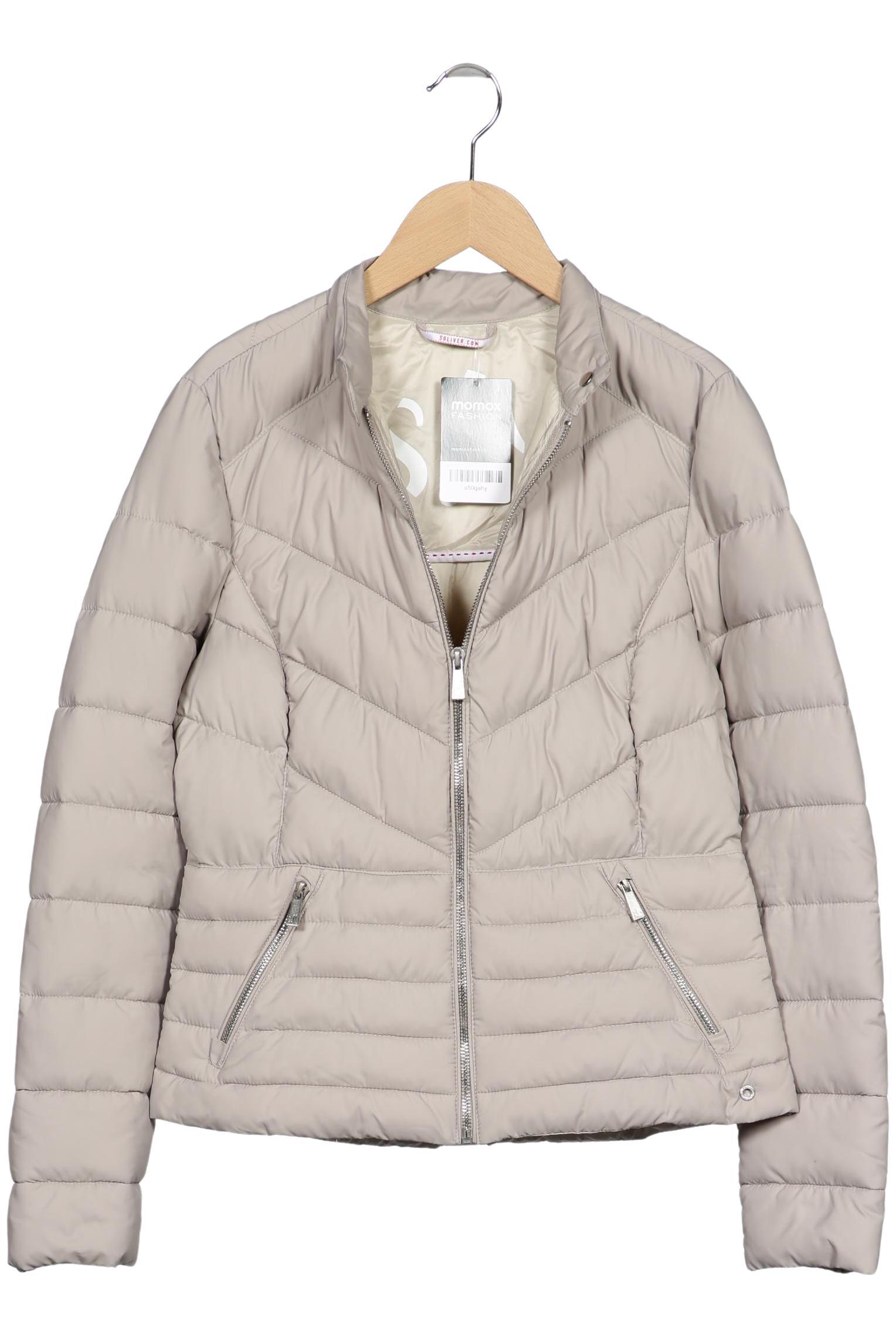 

s.Oliver Damen Jacke, beige, Gr. 34