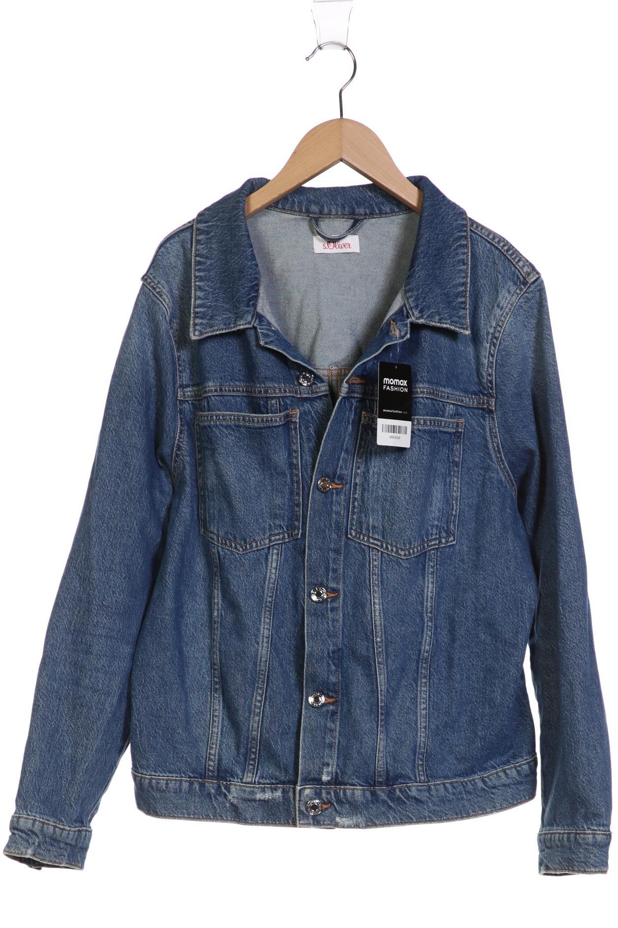 

s.Oliver Damen Jacke, blau, Gr. 42