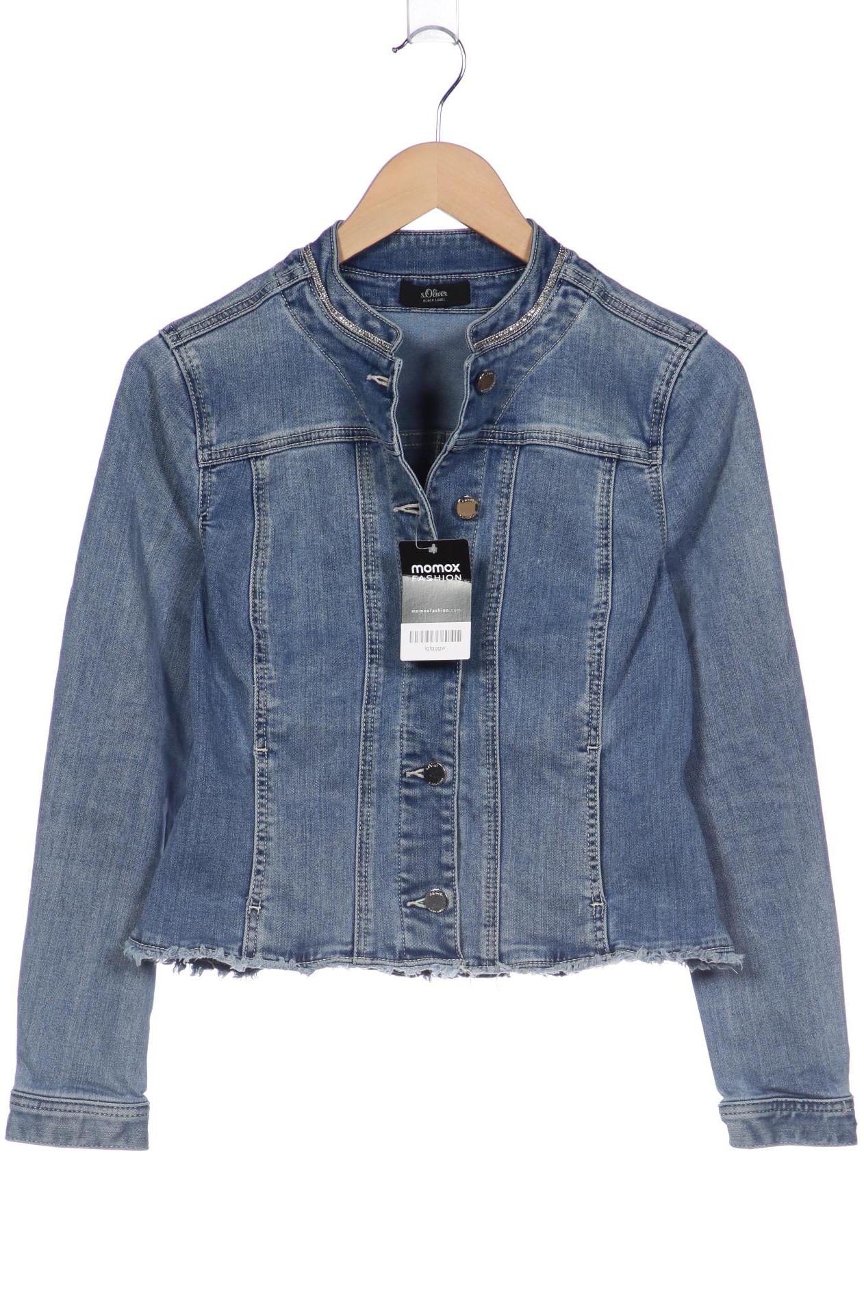 

s.Oliver Damen Jacke, blau, Gr. 36