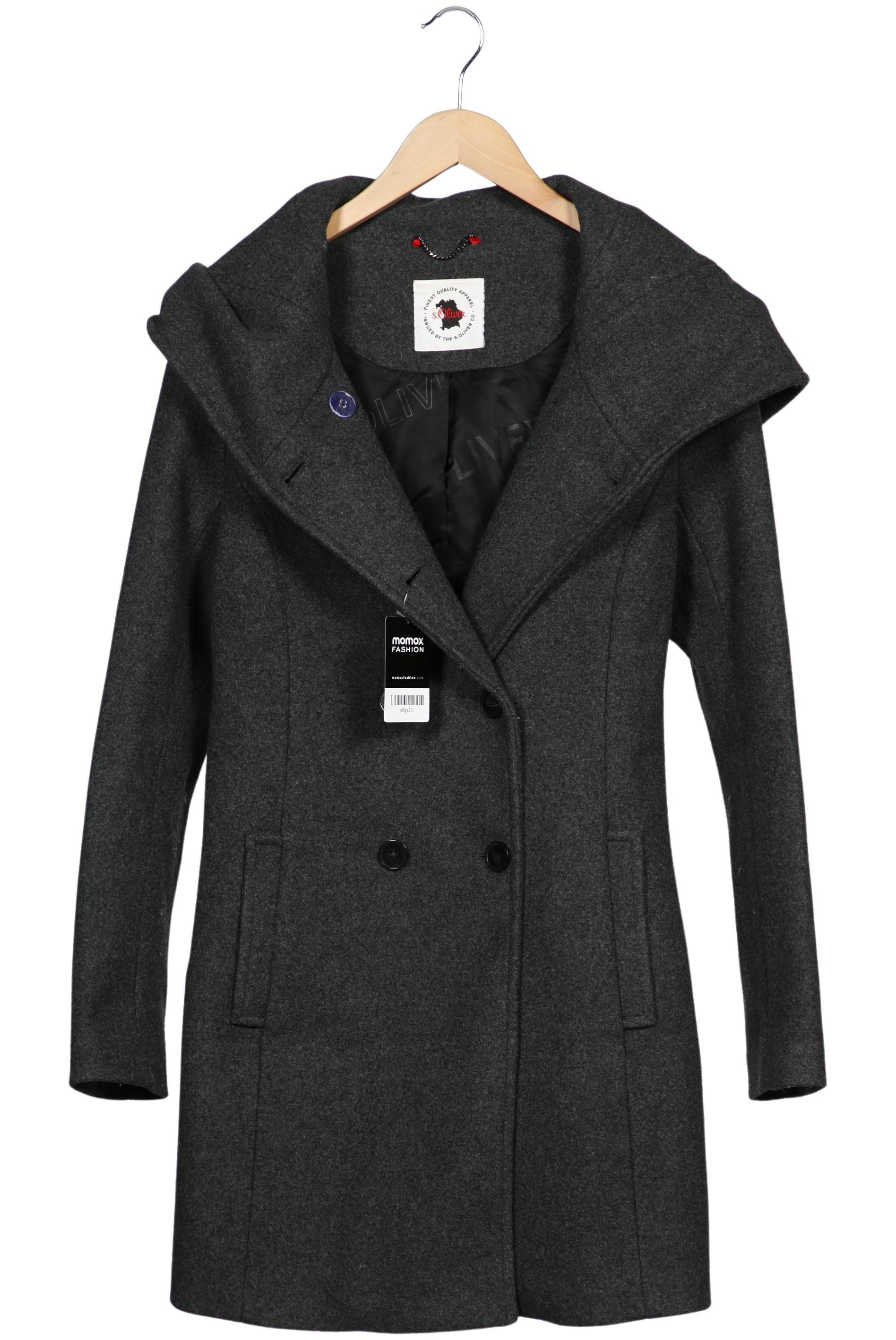 

s.Oliver Damen Mantel, grau, Gr. 40