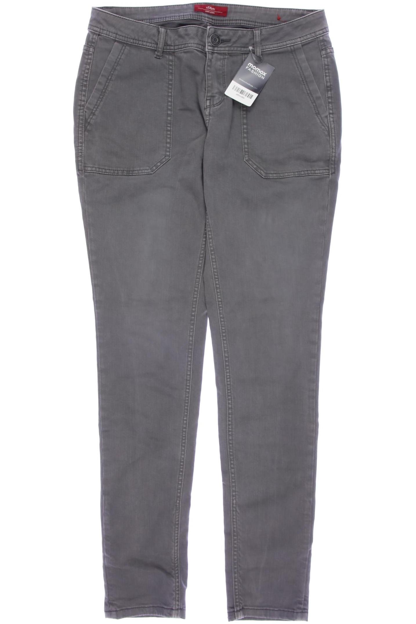 

s.Oliver Damen Jeans, grau, Gr. 38