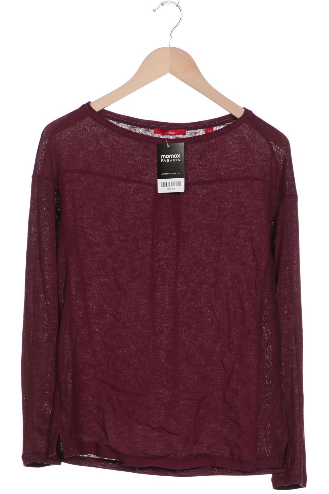 

s.Oliver Damen Pullover, bordeaux, Gr. 34