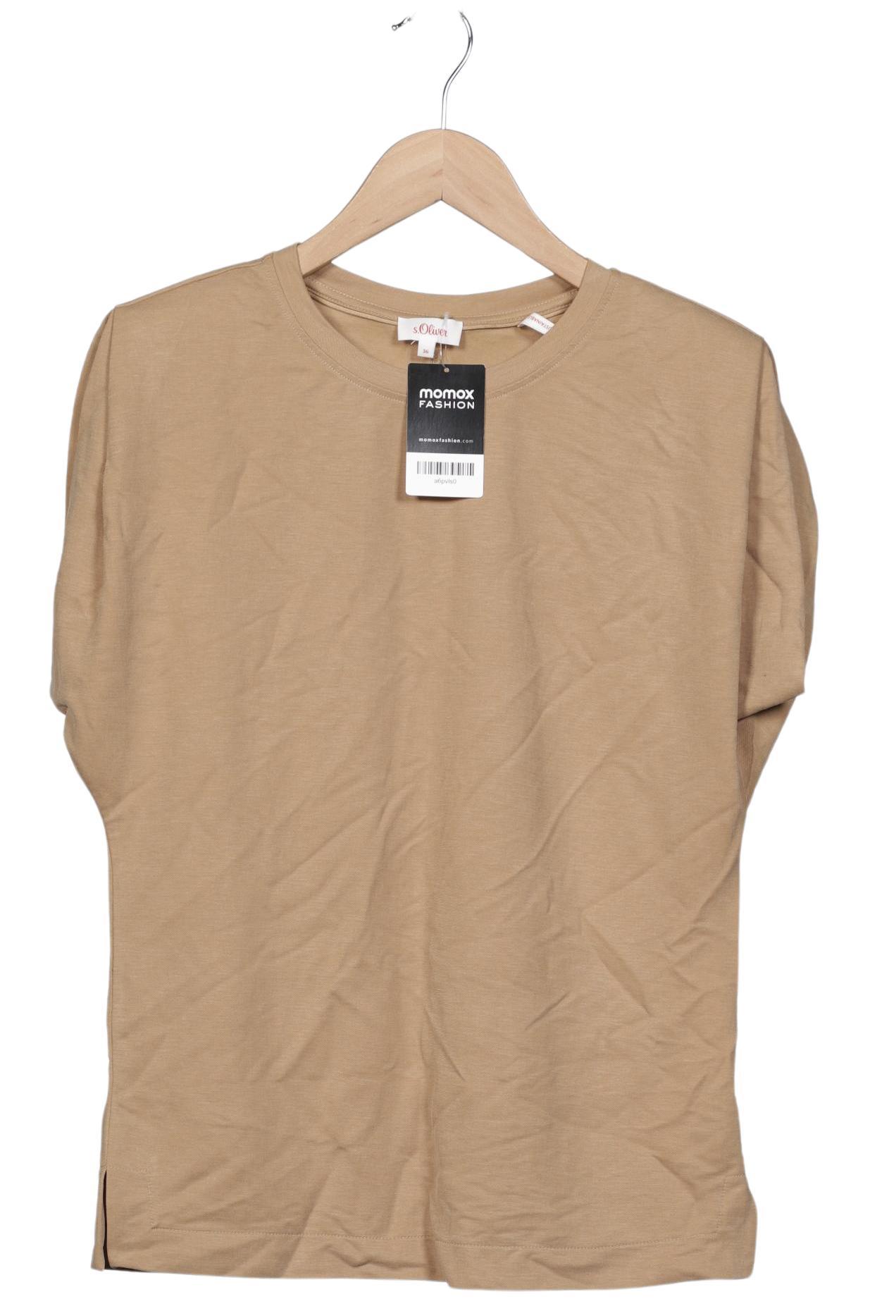 Thumbnail - s.Oliver Damen T-Shirt, beige, Gr. 36