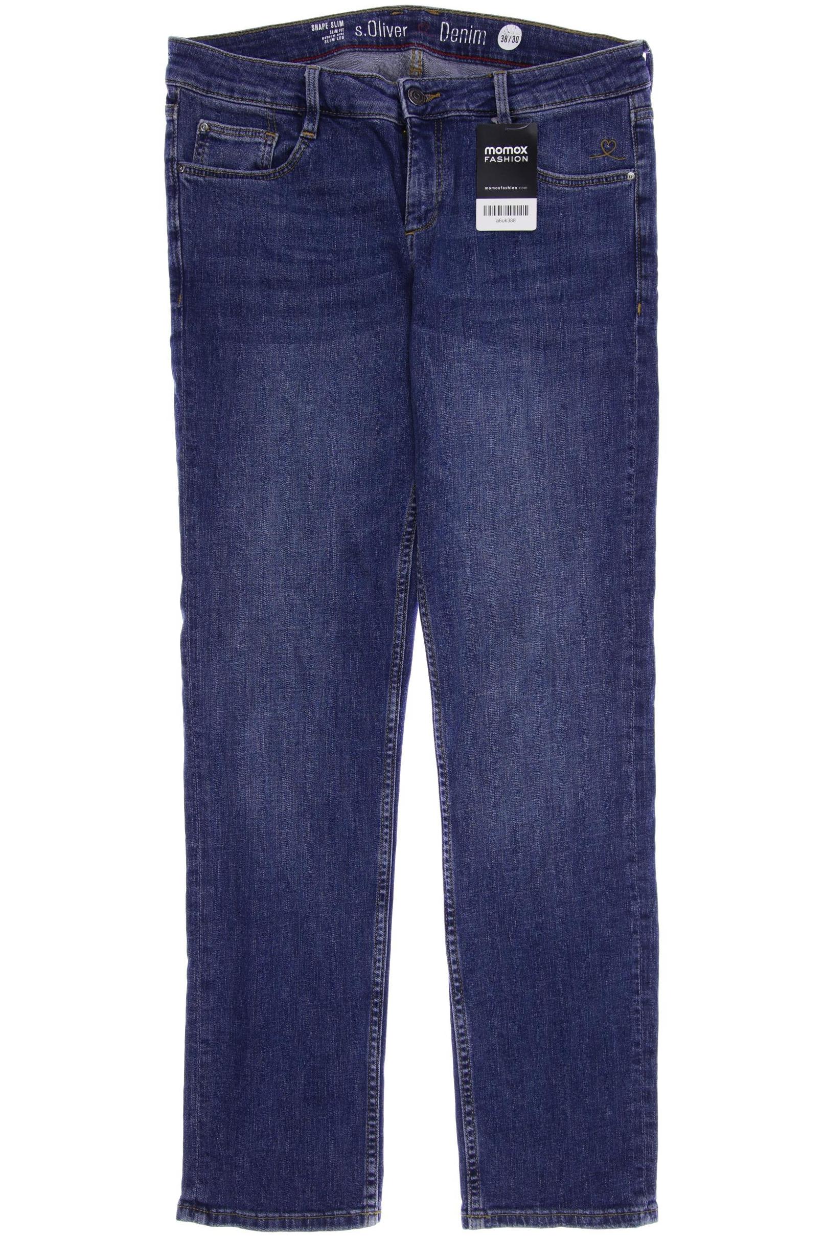 

s.Oliver Damen Jeans, blau