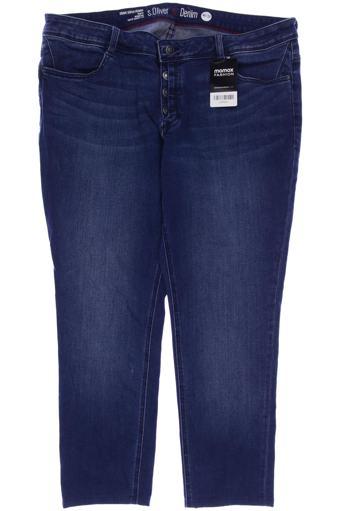 

s.Oliver Damen Jeans, blau