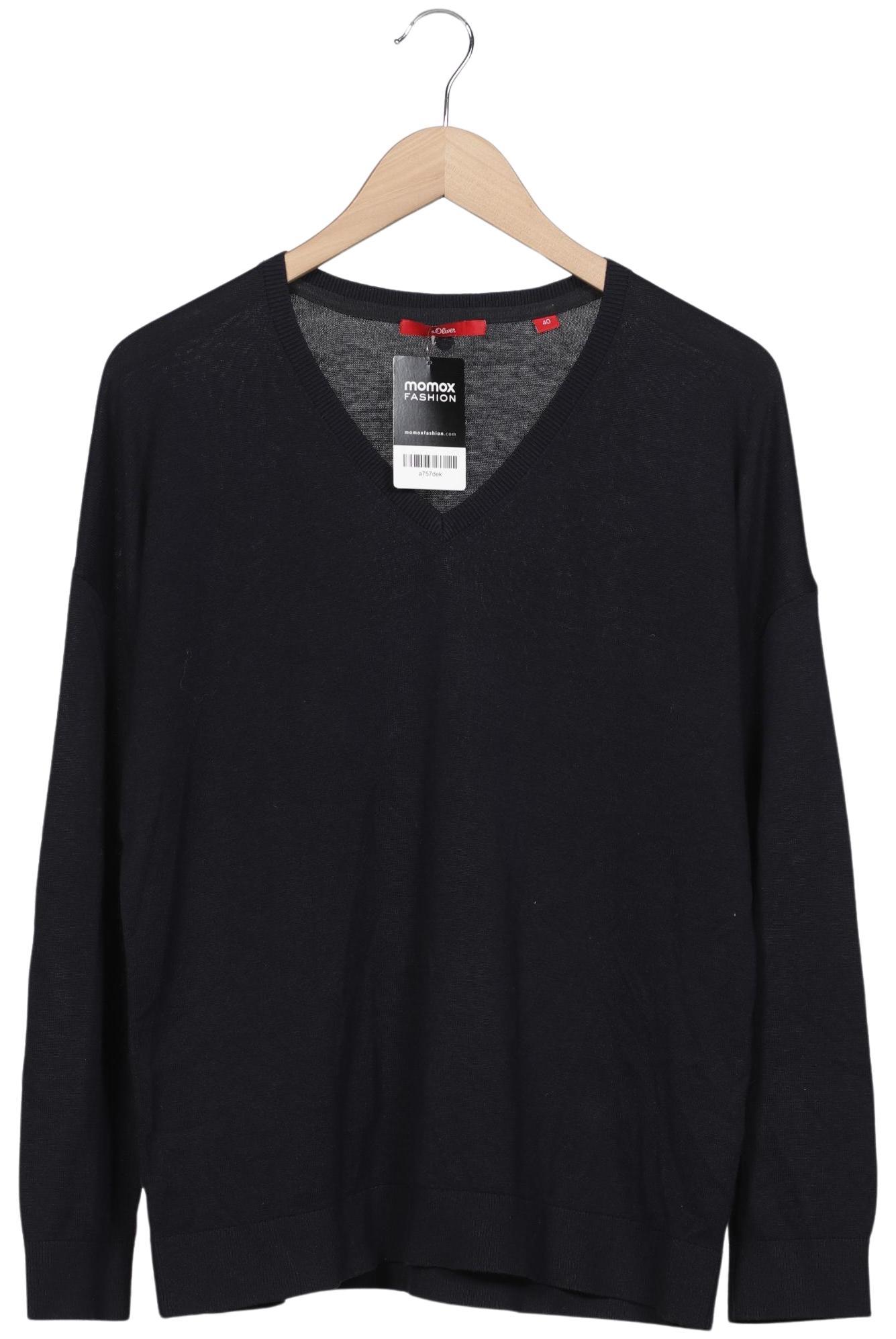 

s.Oliver Damen Pullover, marineblau, Gr. 40