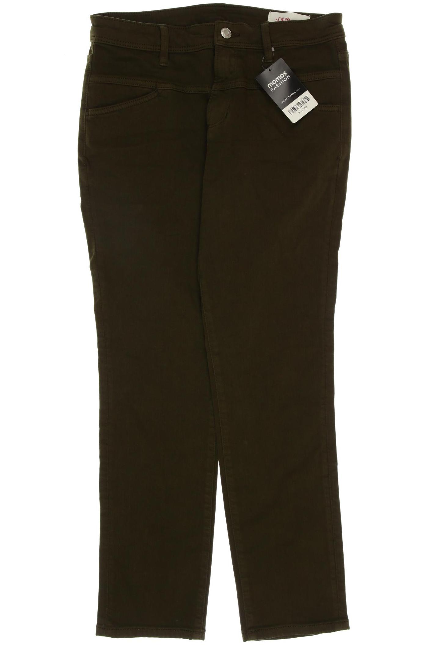 

s.Oliver Damen Jeans, grün
