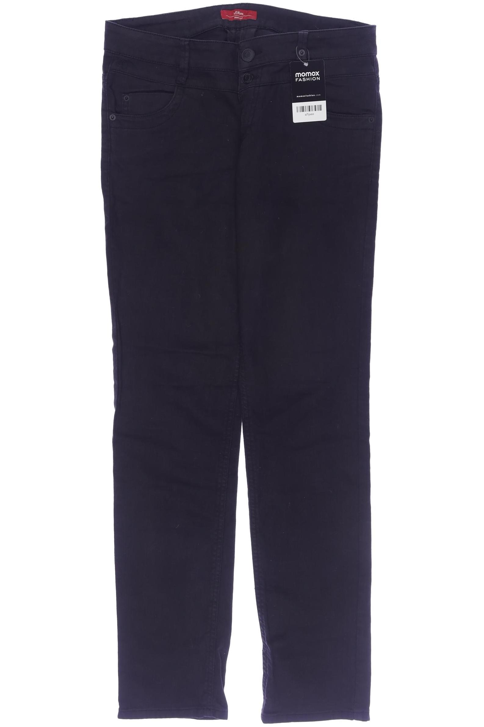 

s.Oliver Damen Jeans, schwarz, Gr. 38