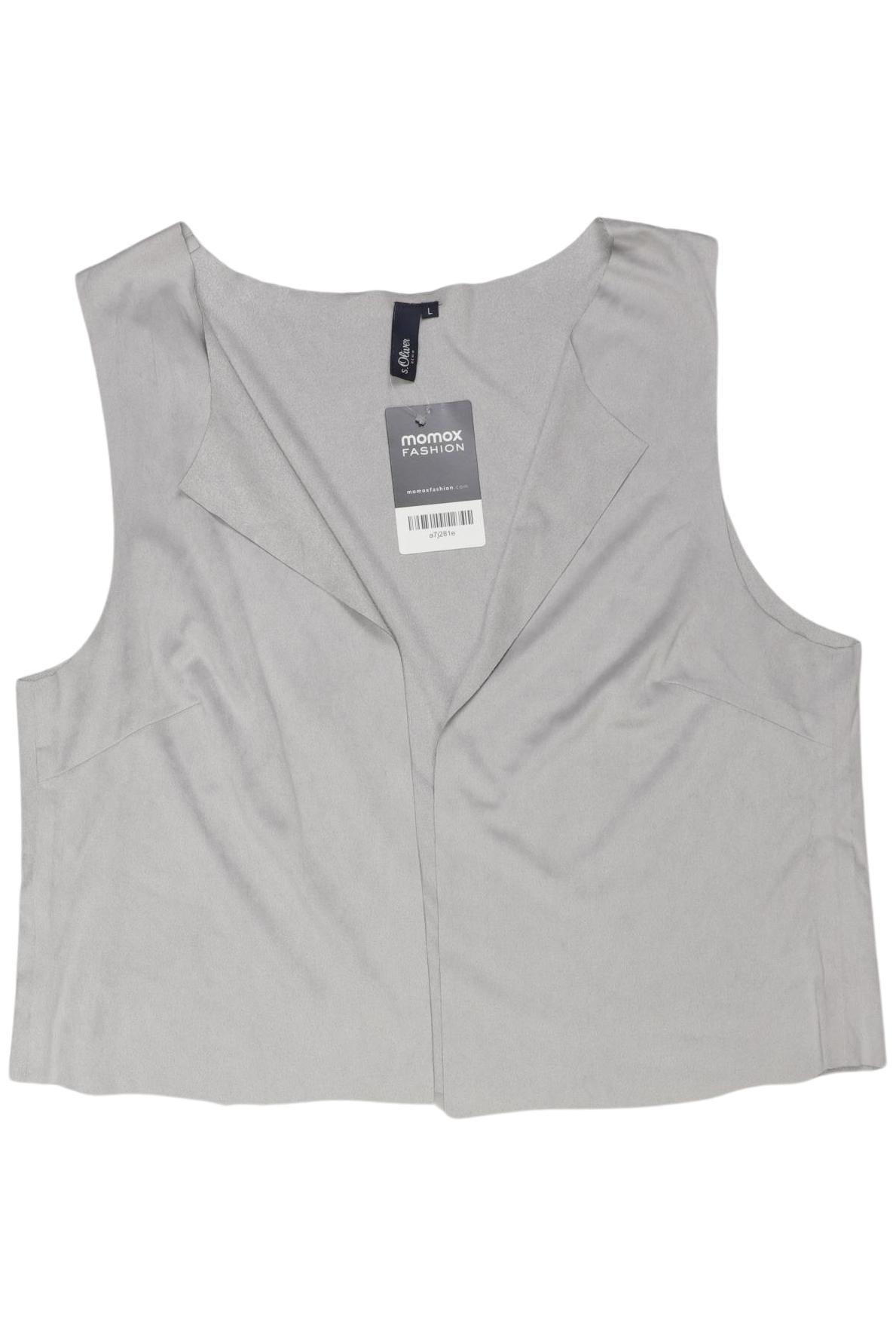 

s.Oliver Damen Weste, grau, Gr. 42