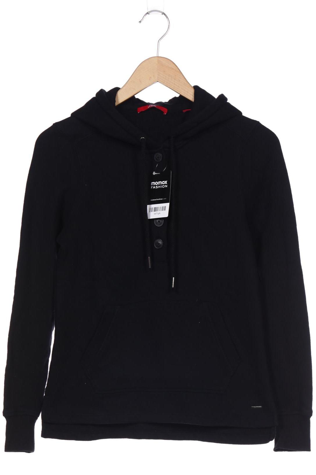 

s.Oliver Damen Kapuzenpullover, schwarz, Gr. 34