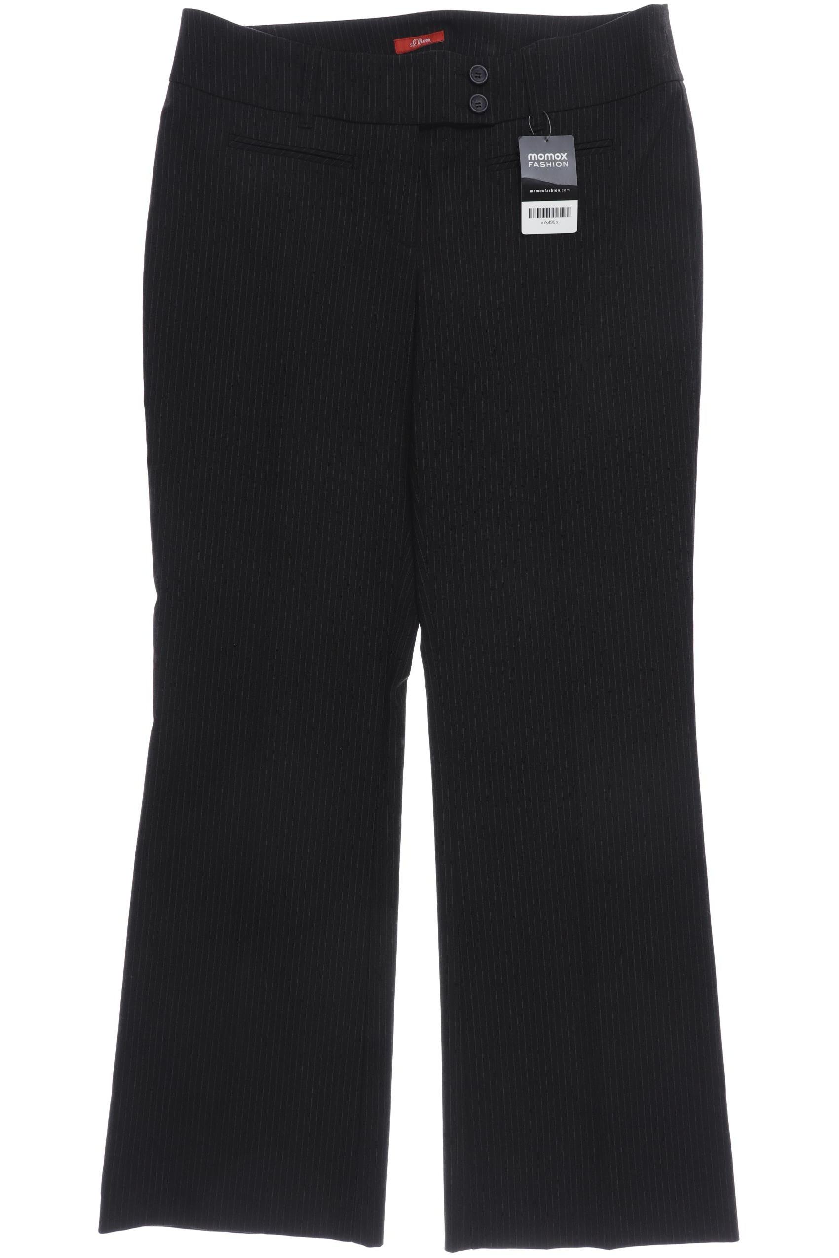 

s.Oliver Damen Stoffhose, schwarz, Gr. 42