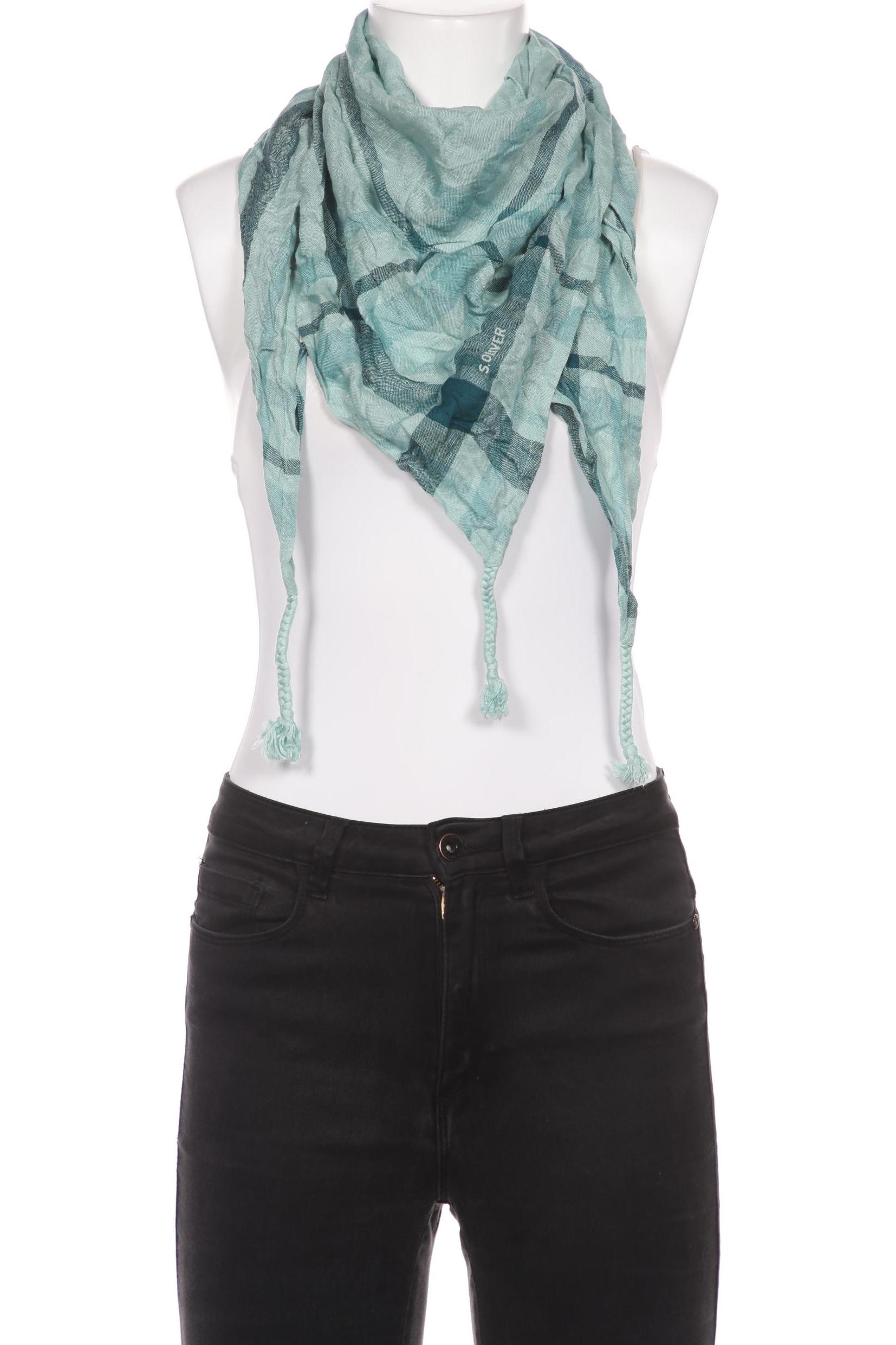 

s.Oliver Damen Schal, türkis, Gr.