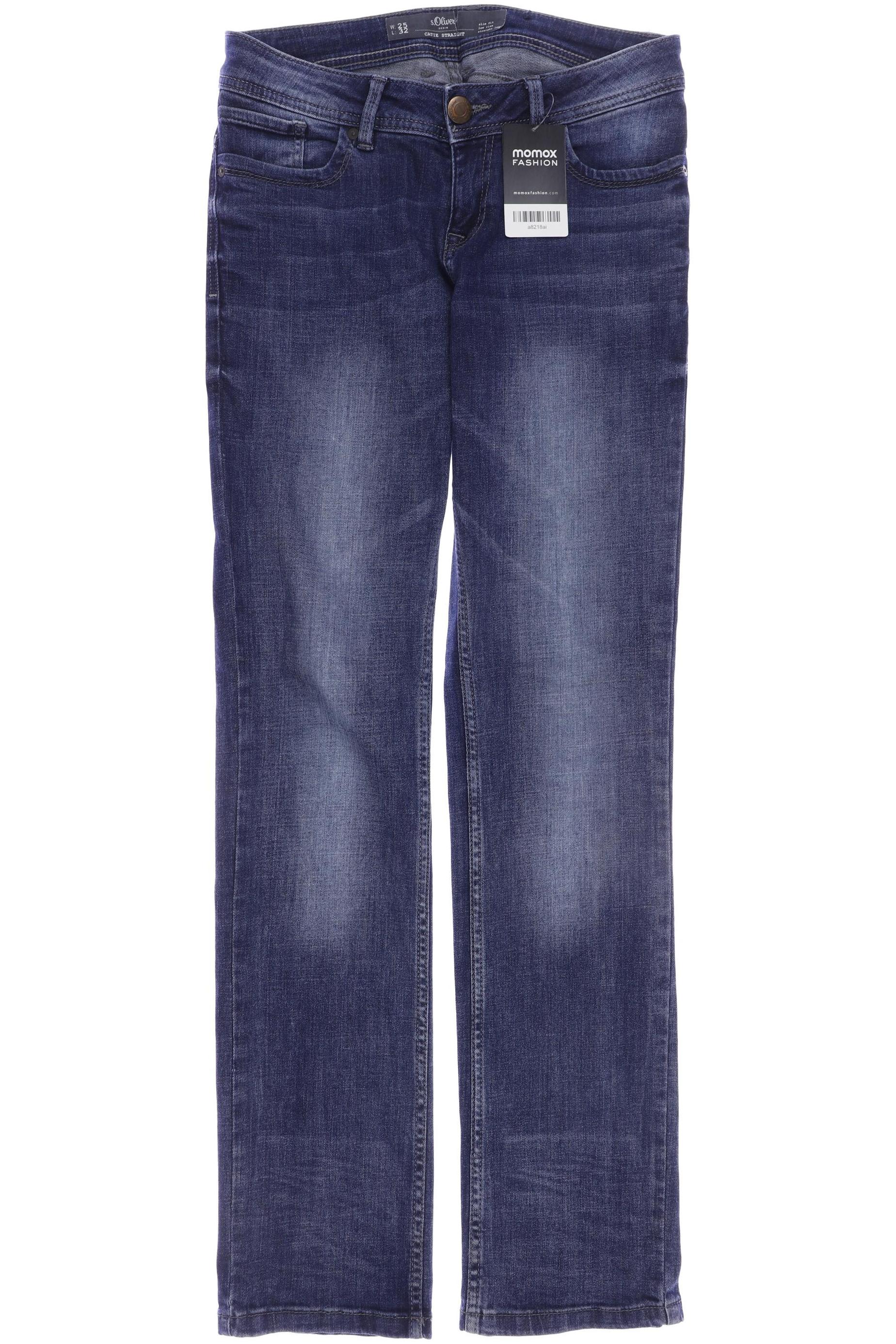 

s.Oliver Damen Jeans, marineblau