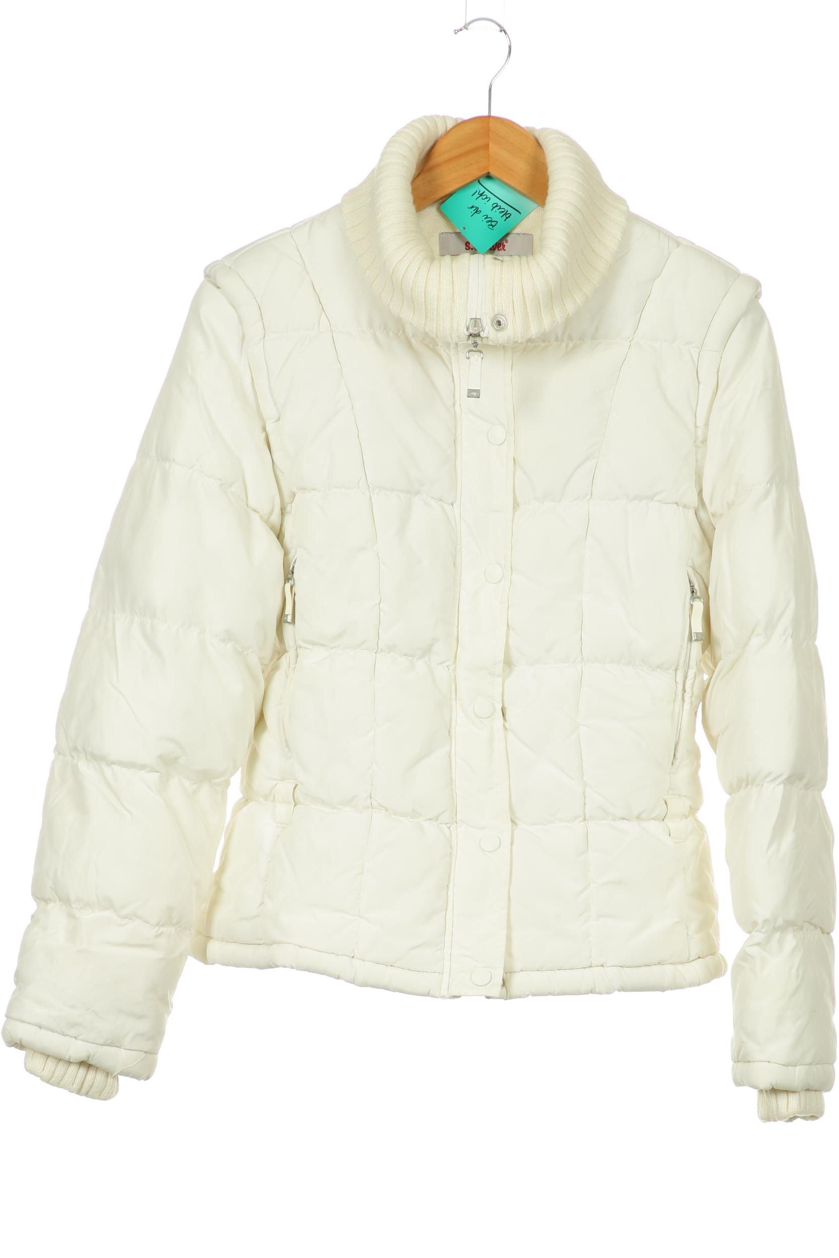 

s.Oliver Damen Jacke, weiß, Gr. 42