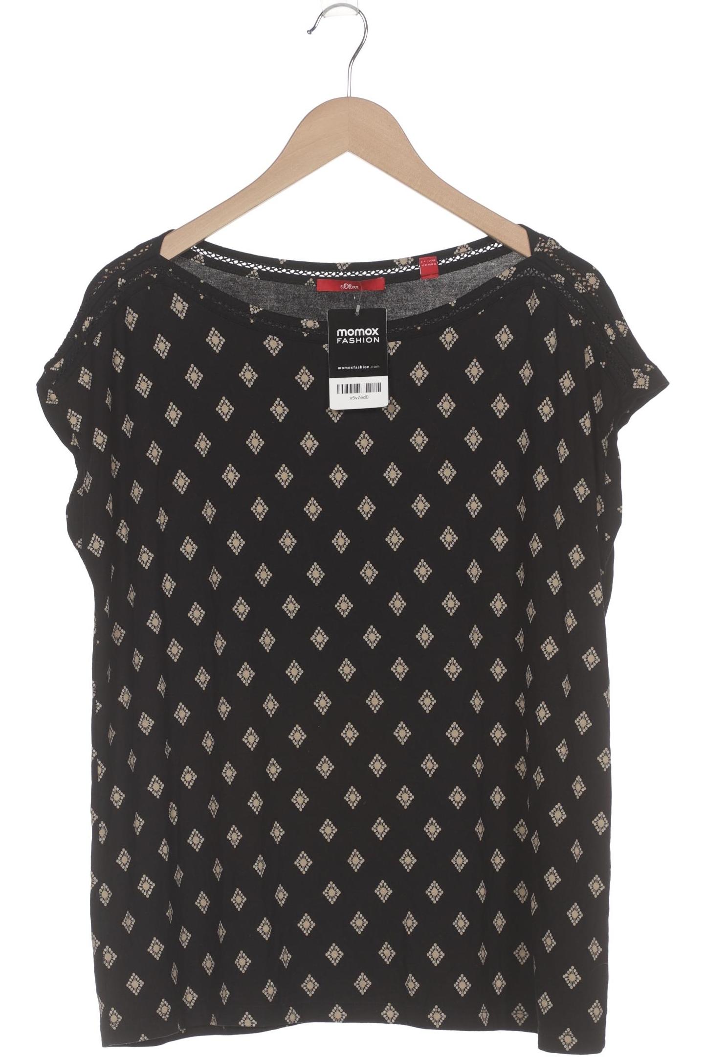 

s.Oliver Damen T-Shirt, schwarz, Gr. 42