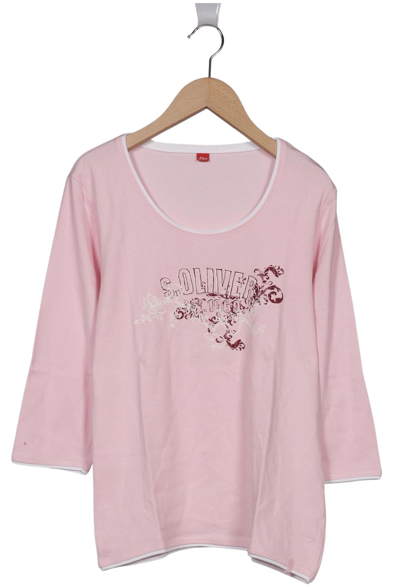 

s.Oliver Damen Langarmshirt, pink, Gr. 40