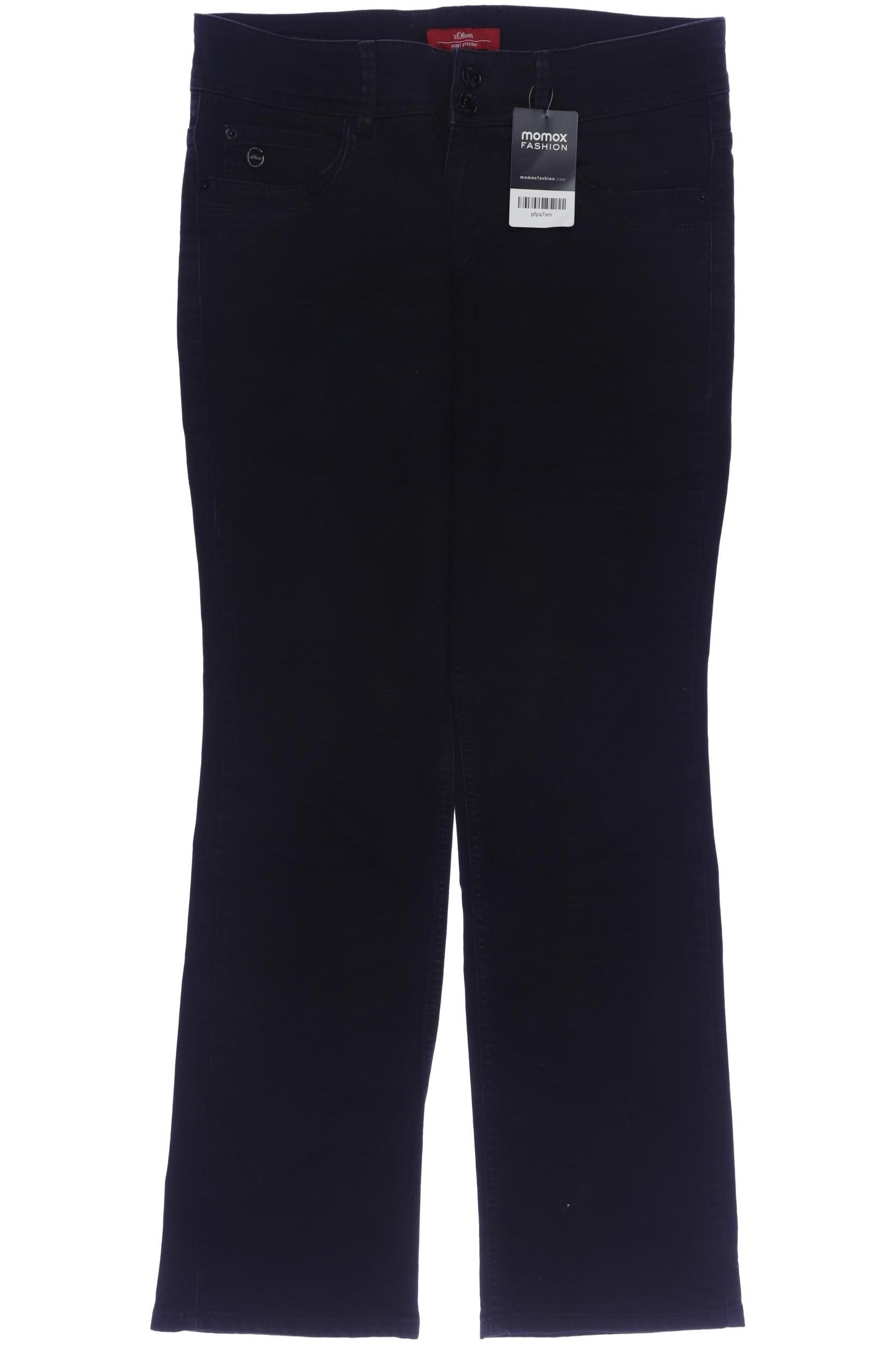 

s.Oliver Damen Jeans, schwarz, Gr. 40