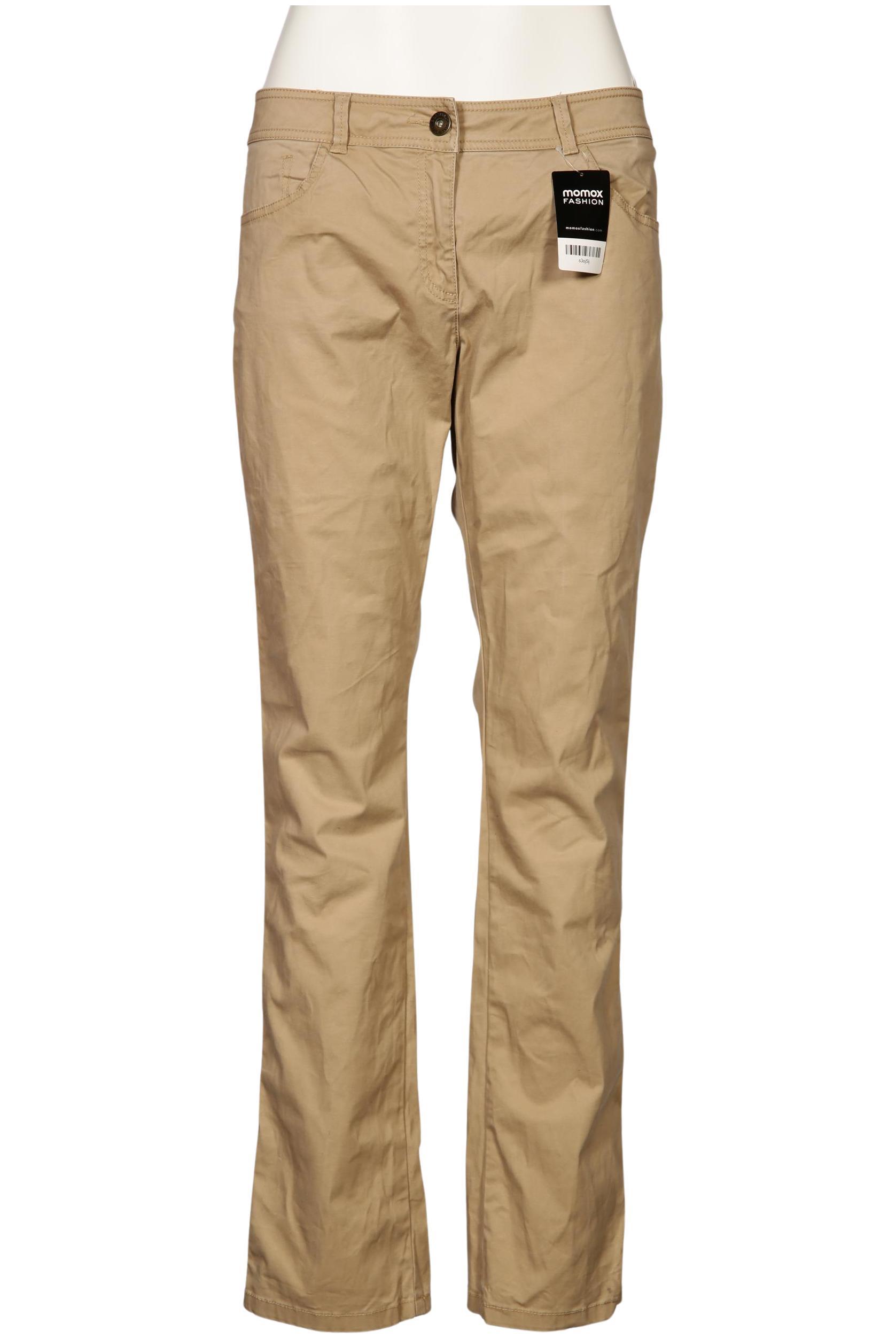 

s.Oliver Damen Stoffhose, beige, Gr. 46