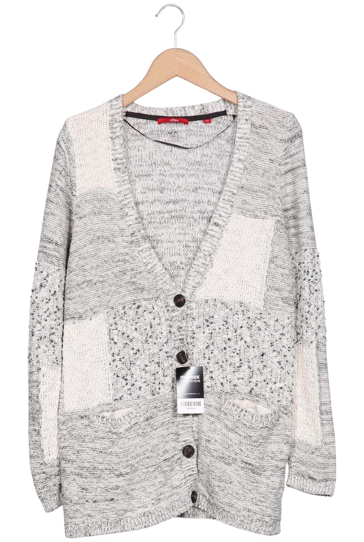 

s.Oliver Damen Strickjacke, mehrfarbig, Gr. 36