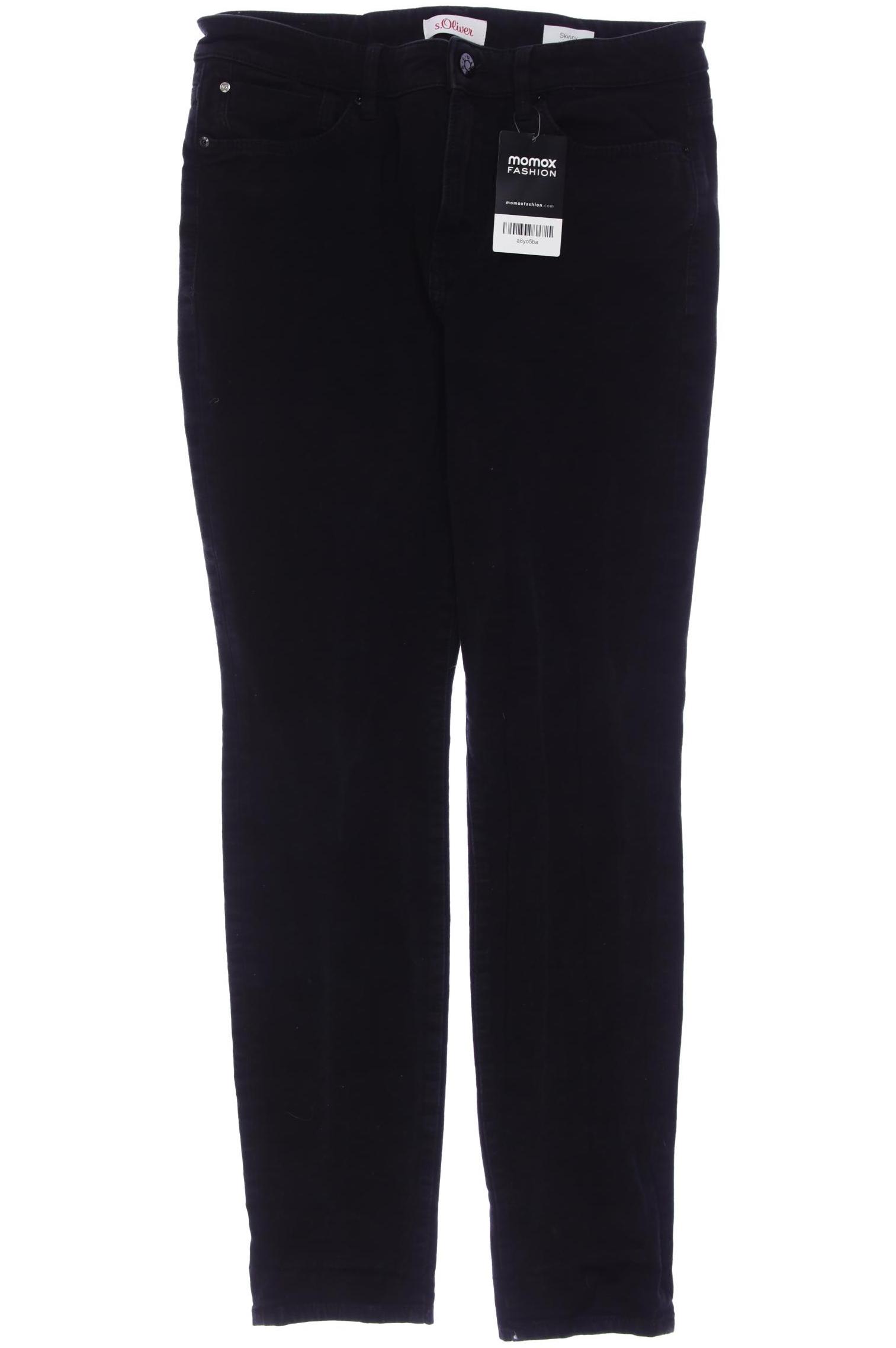 

s.Oliver Damen Jeans, schwarz, Gr. 38