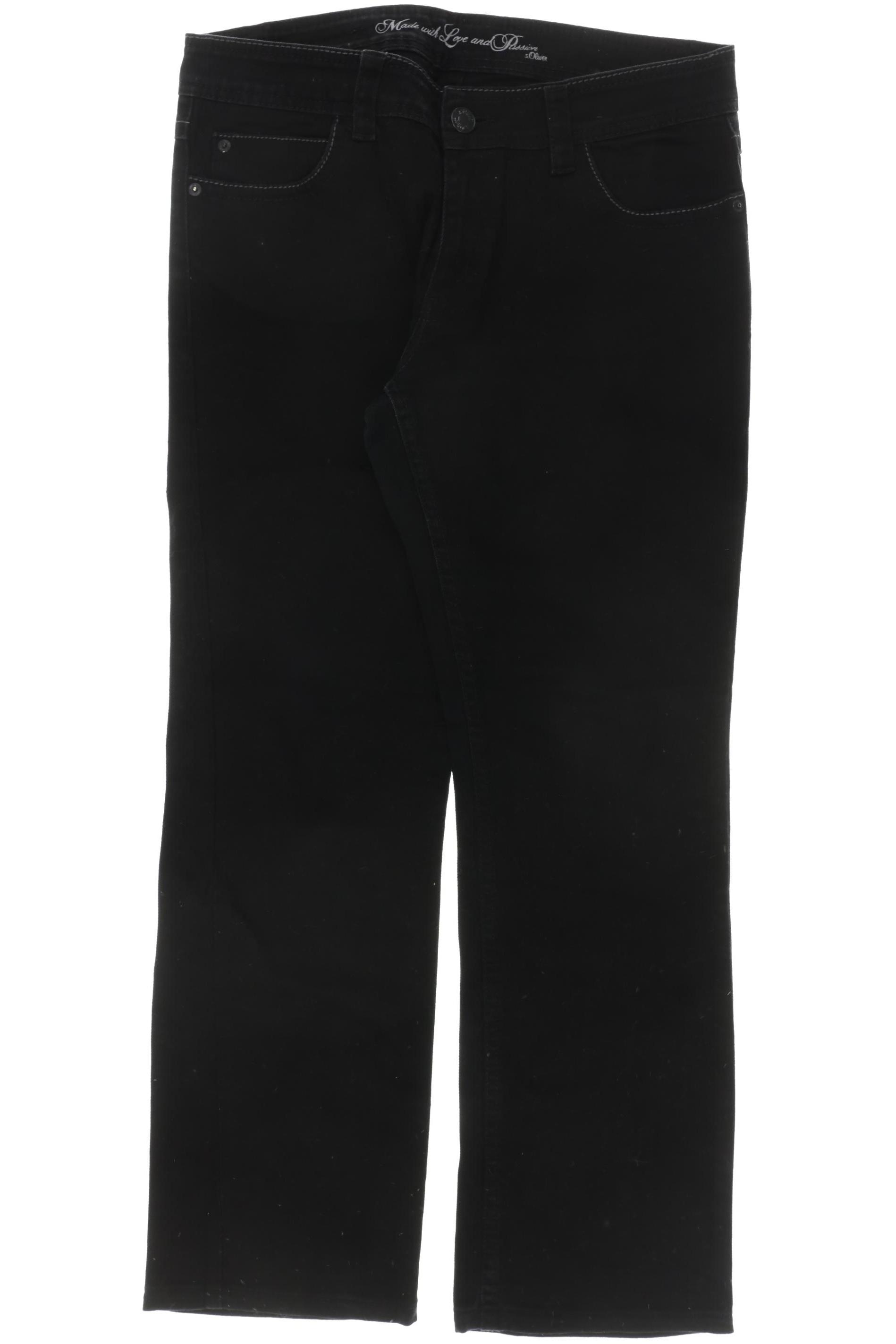 

s.Oliver Damen Jeans, schwarz, Gr. 42