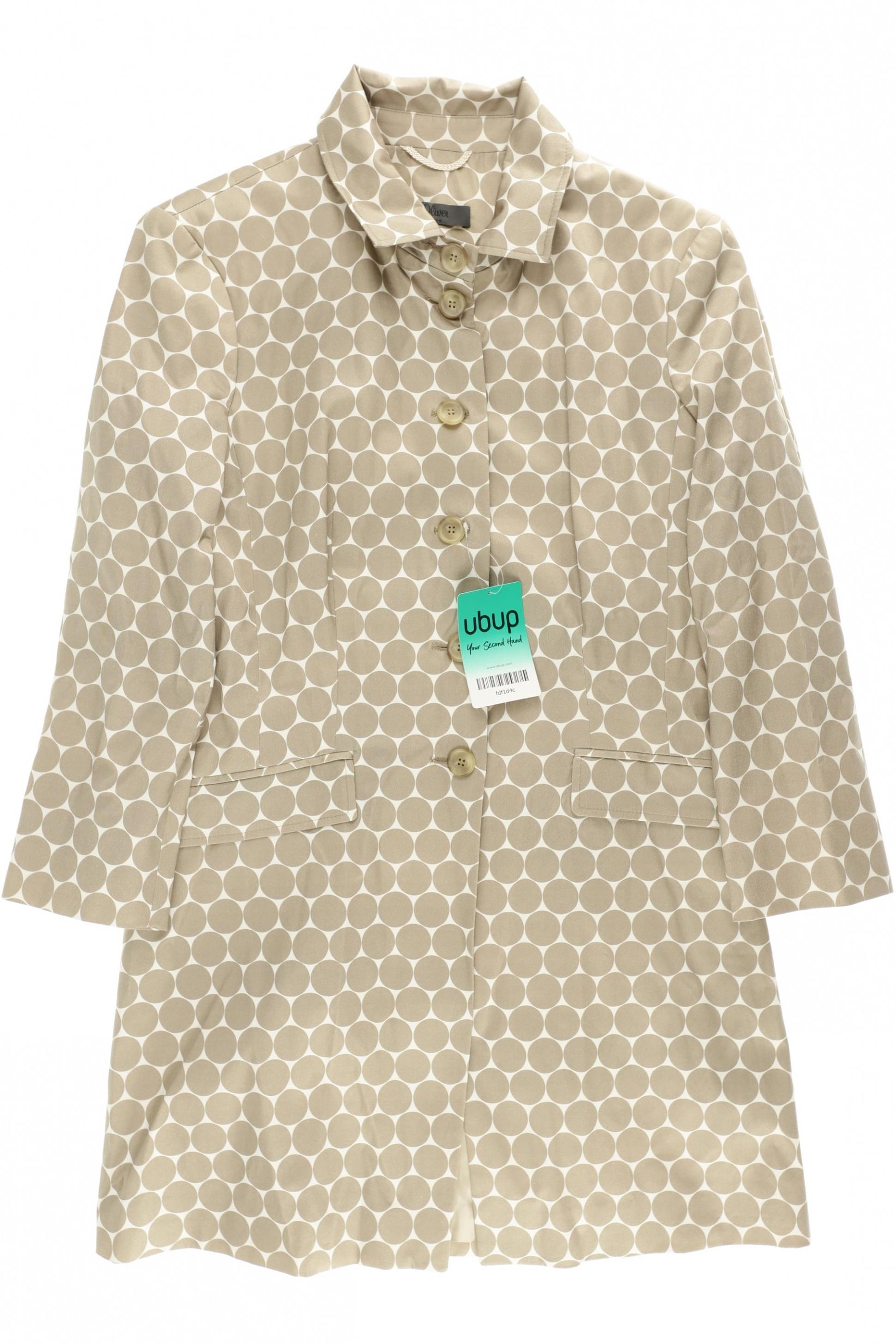 

s.Oliver Damen Mantel, beige, Gr. 36