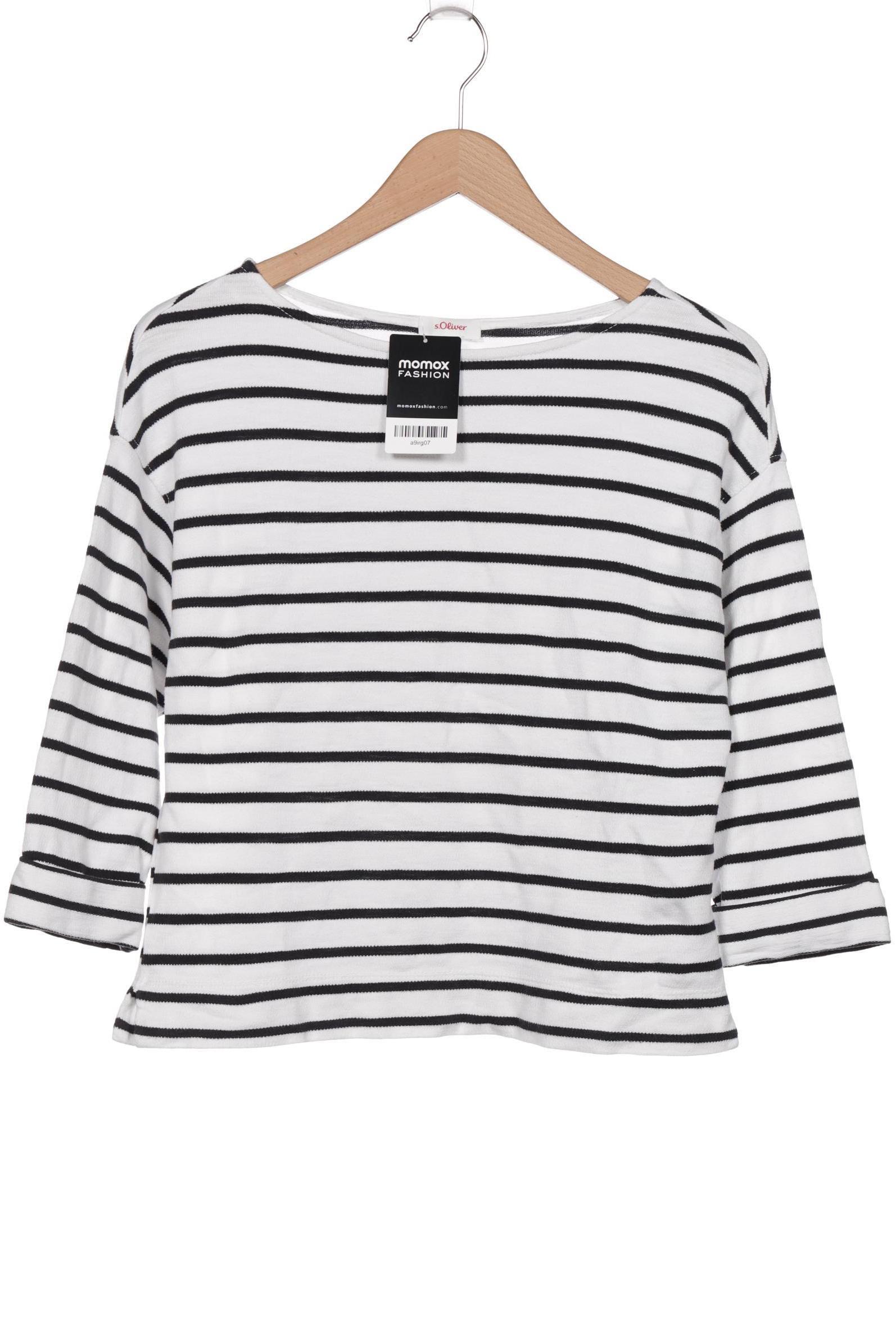 

s.Oliver Damen Langarmshirt, weiß