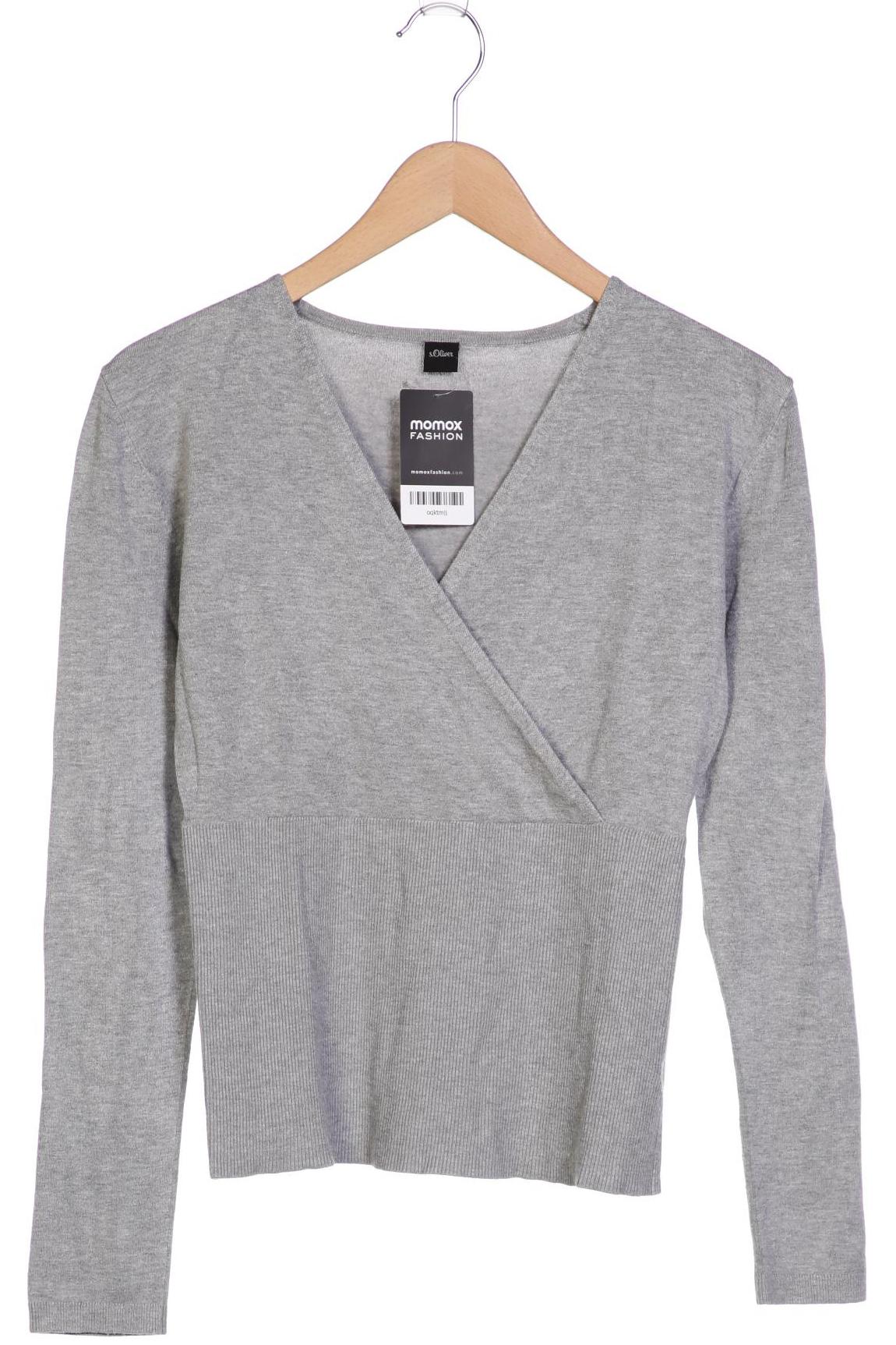 

s.Oliver Damen Pullover, grau, Gr. 38