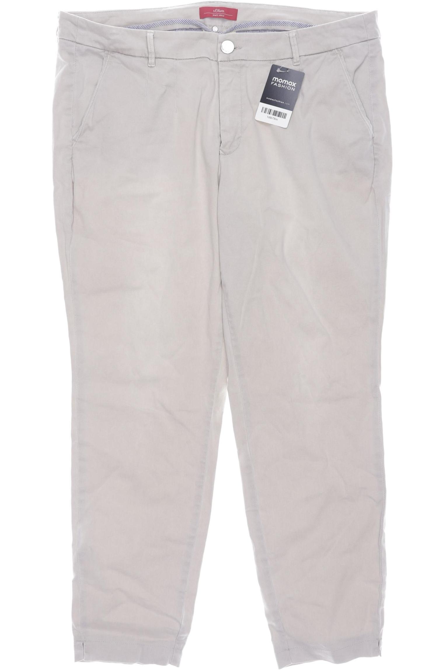 

s.Oliver Damen Stoffhose, beige, Gr. 44