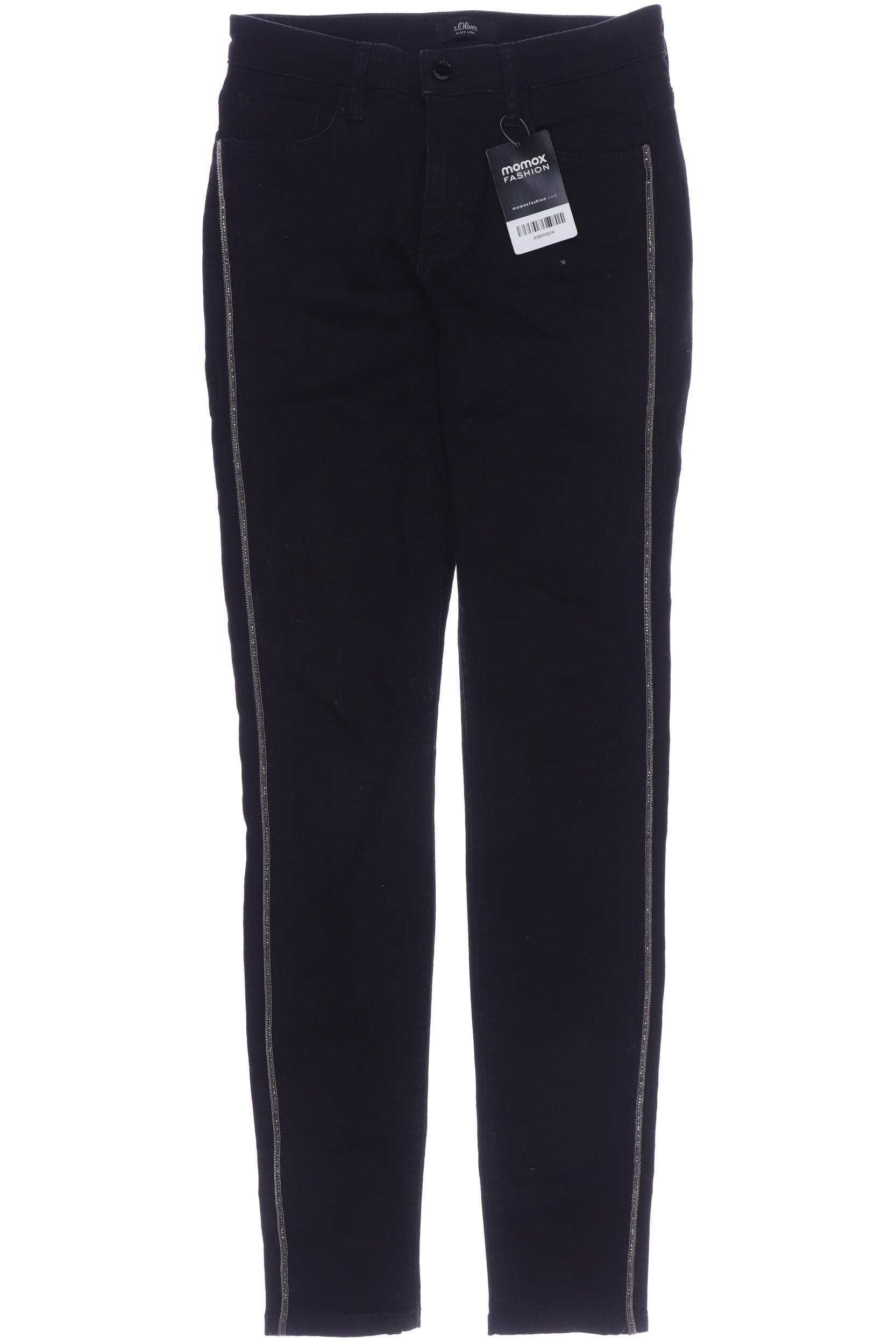 

s.Oliver Damen Jeans, schwarz, Gr. 34