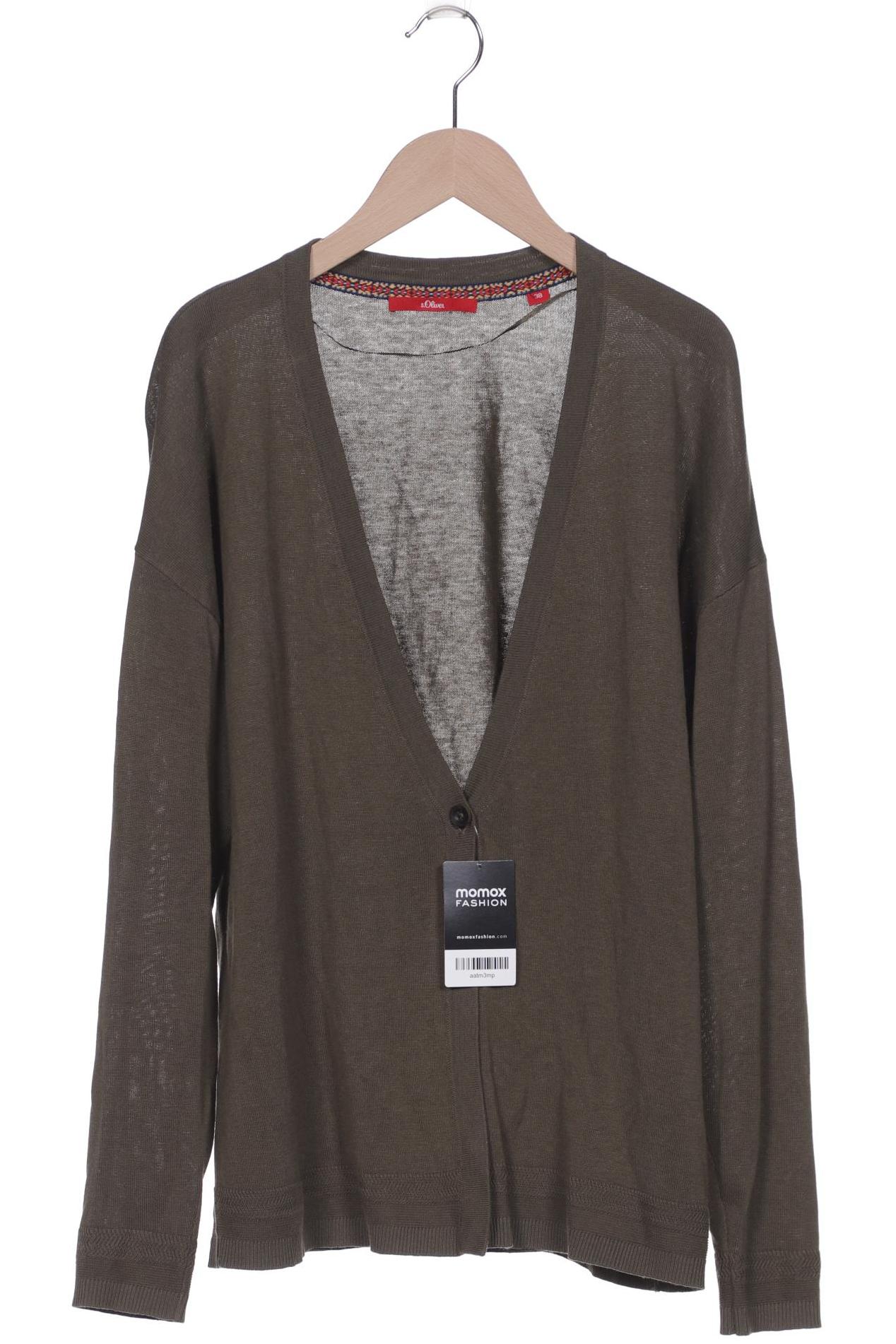 

s.Oliver Damen Strickjacke, grün