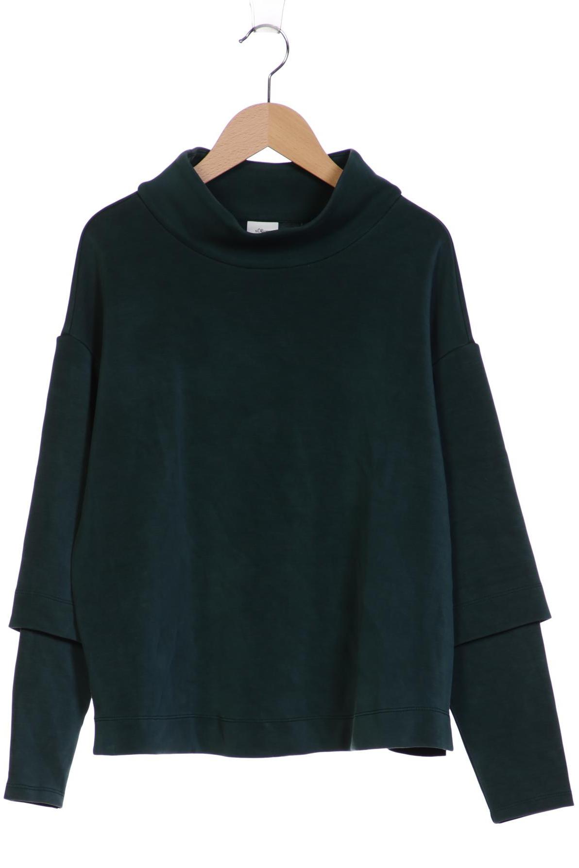 

s.Oliver Damen Sweatshirt, grün, Gr. 38
