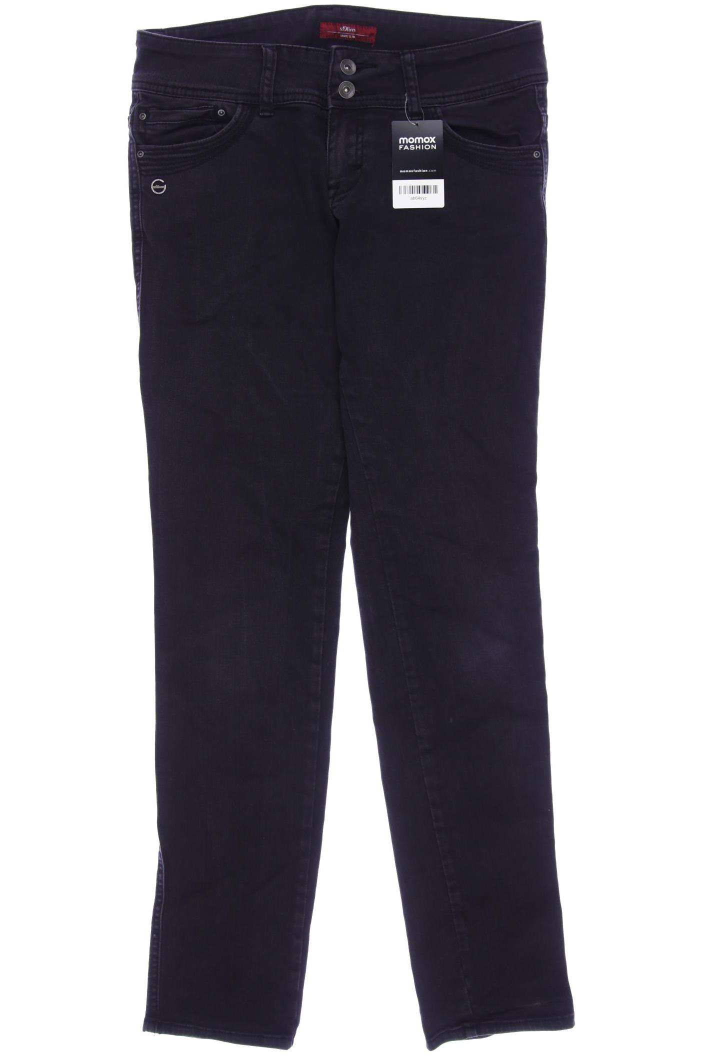 

s.Oliver Damen Jeans, grau