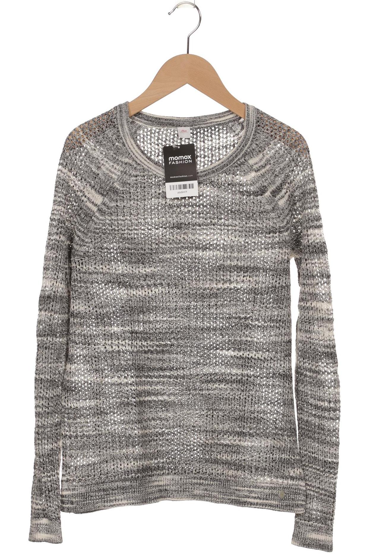 

s.Oliver Damen Pullover, grau, Gr. 36