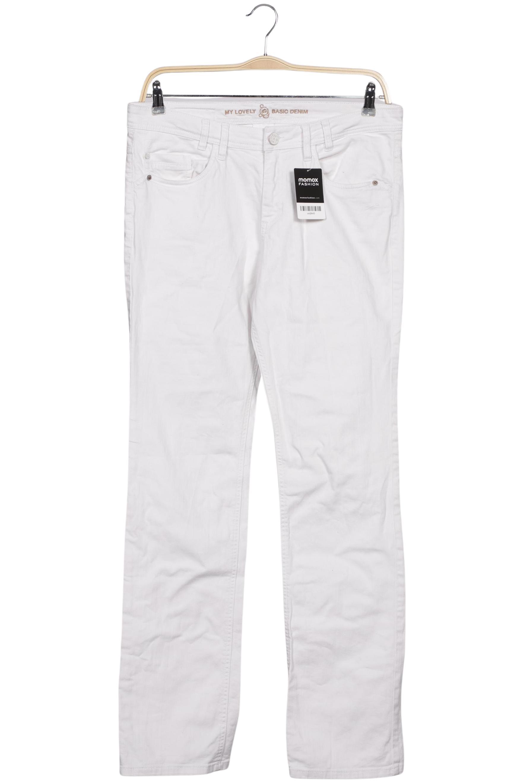 

s.Oliver Damen Jeans, cremeweiß, Gr. 42