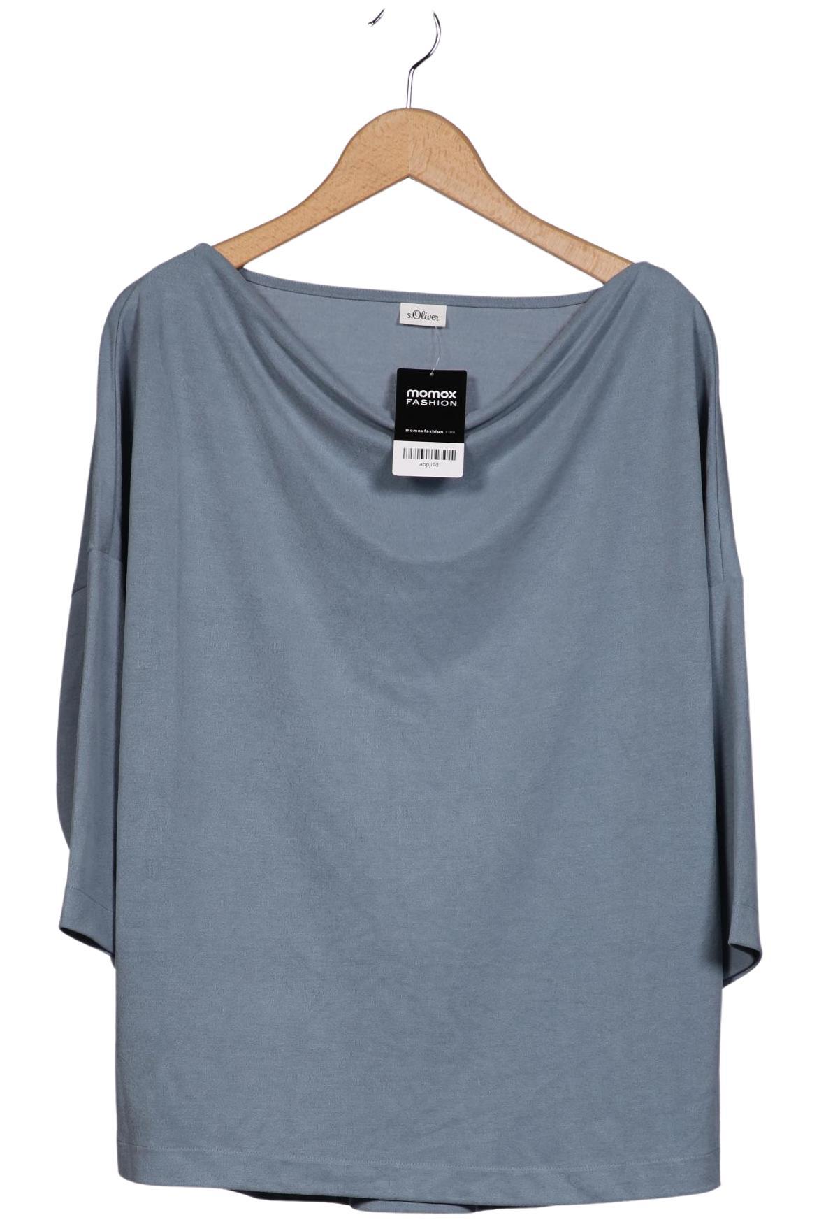 

s.Oliver Damen Langarmshirt, hellblau, Gr. 42