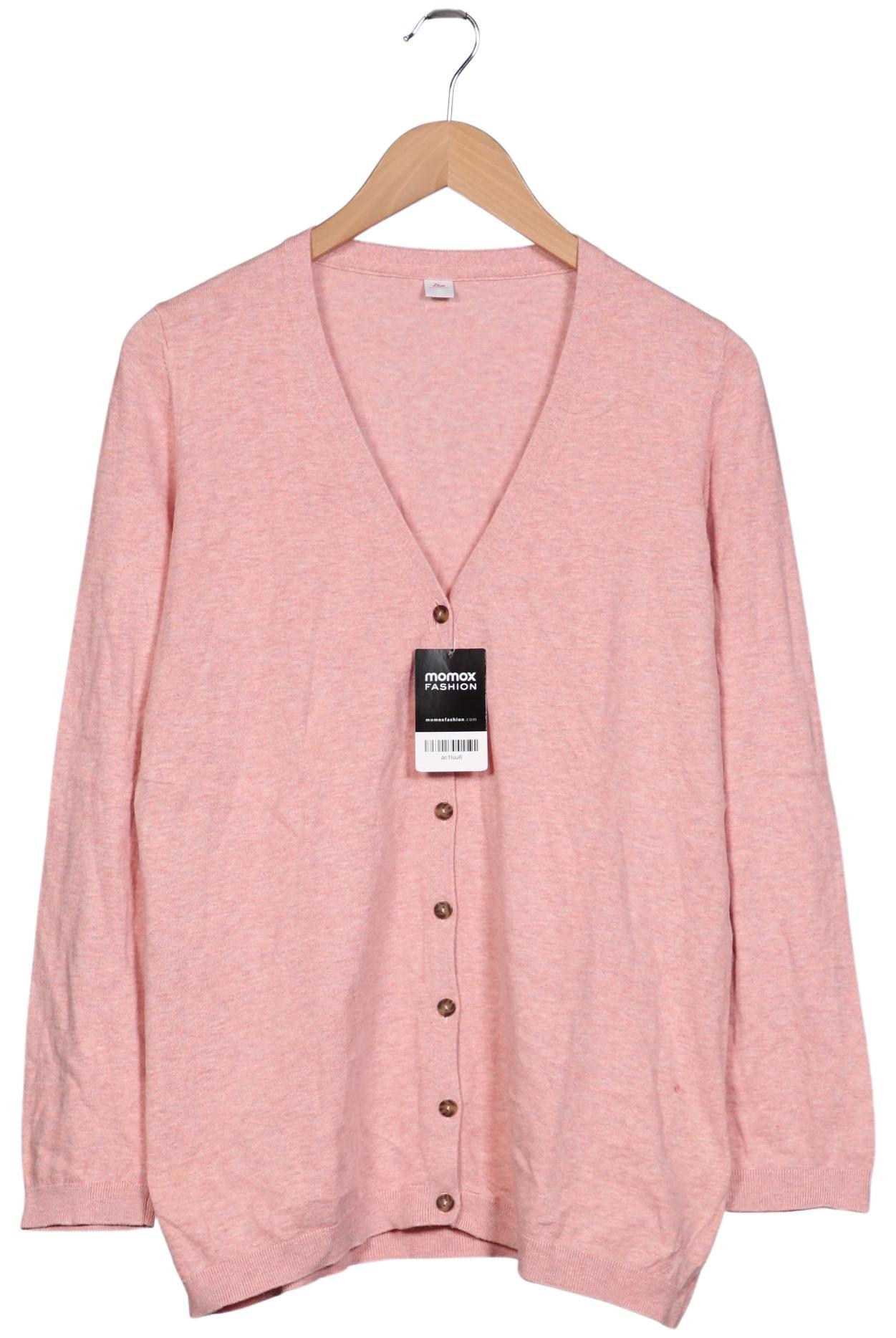 

s.Oliver Damen Strickjacke, pink, Gr. 44