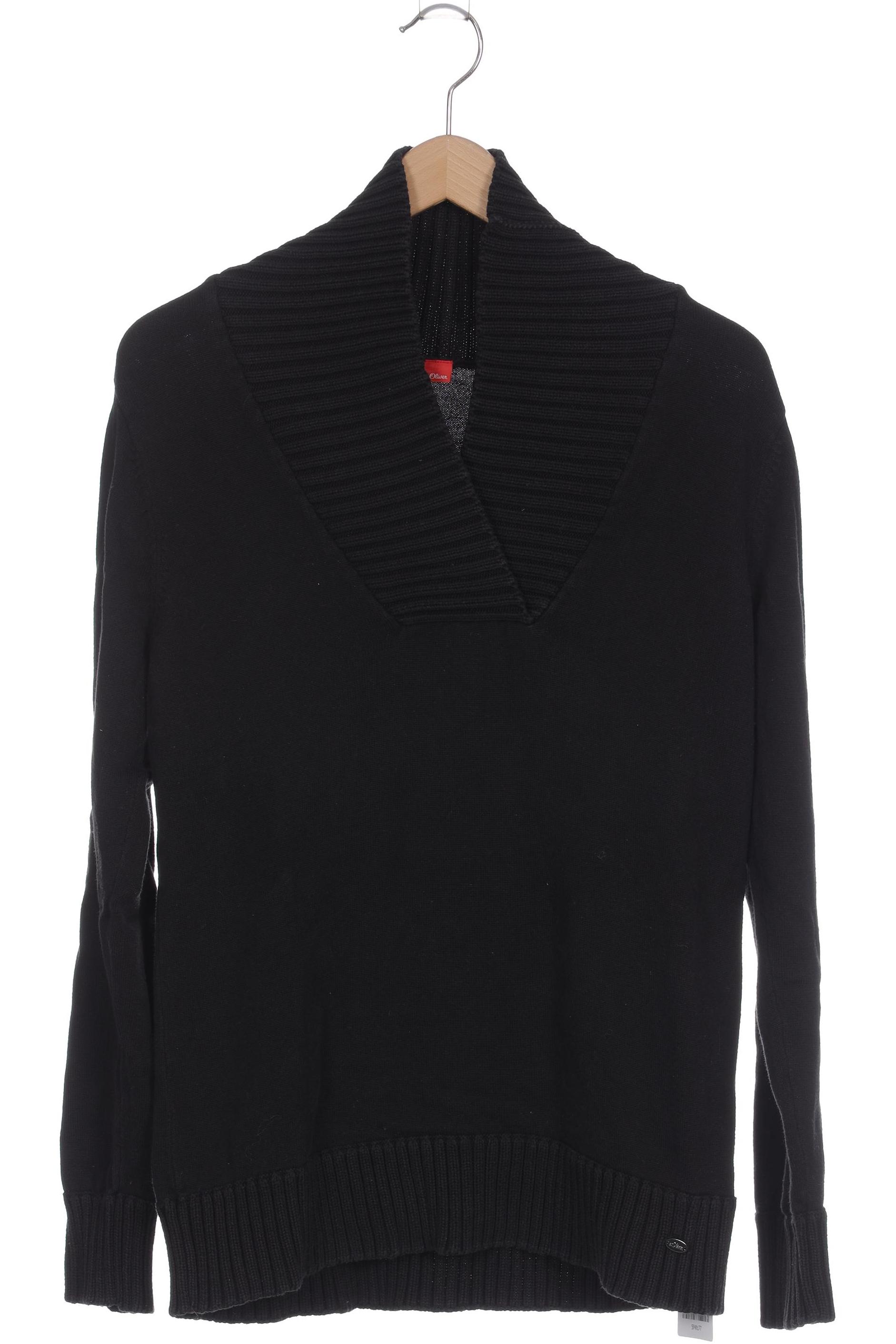 

s.Oliver Damen Pullover, schwarz, Gr. 40