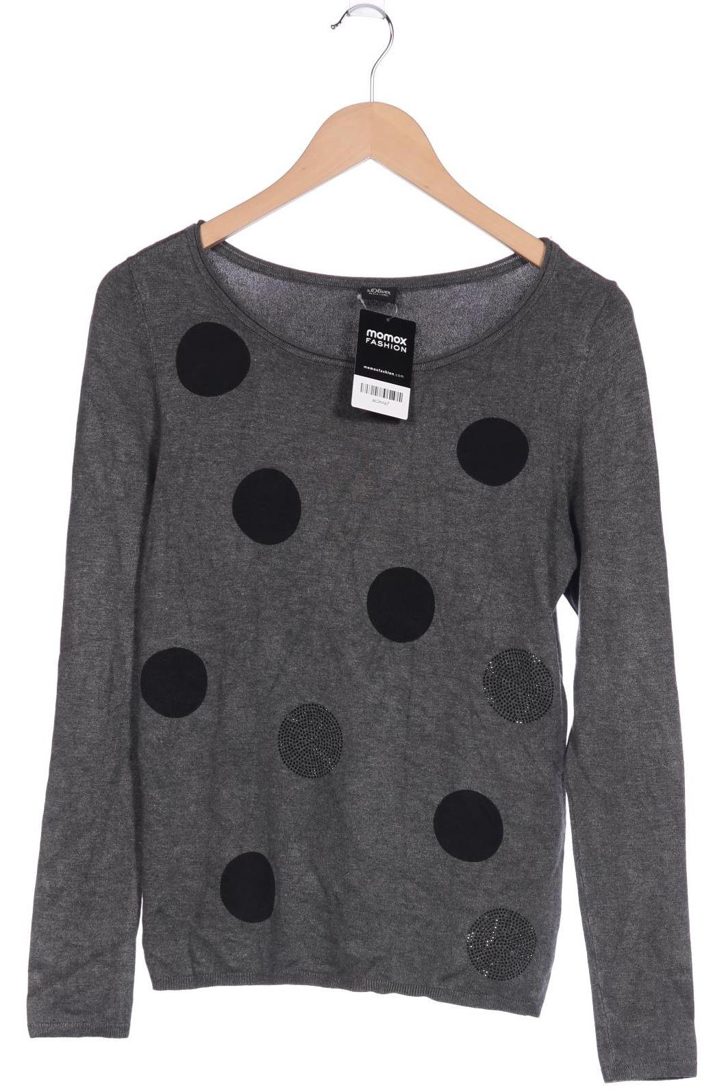 

s.Oliver Damen Pullover, grau