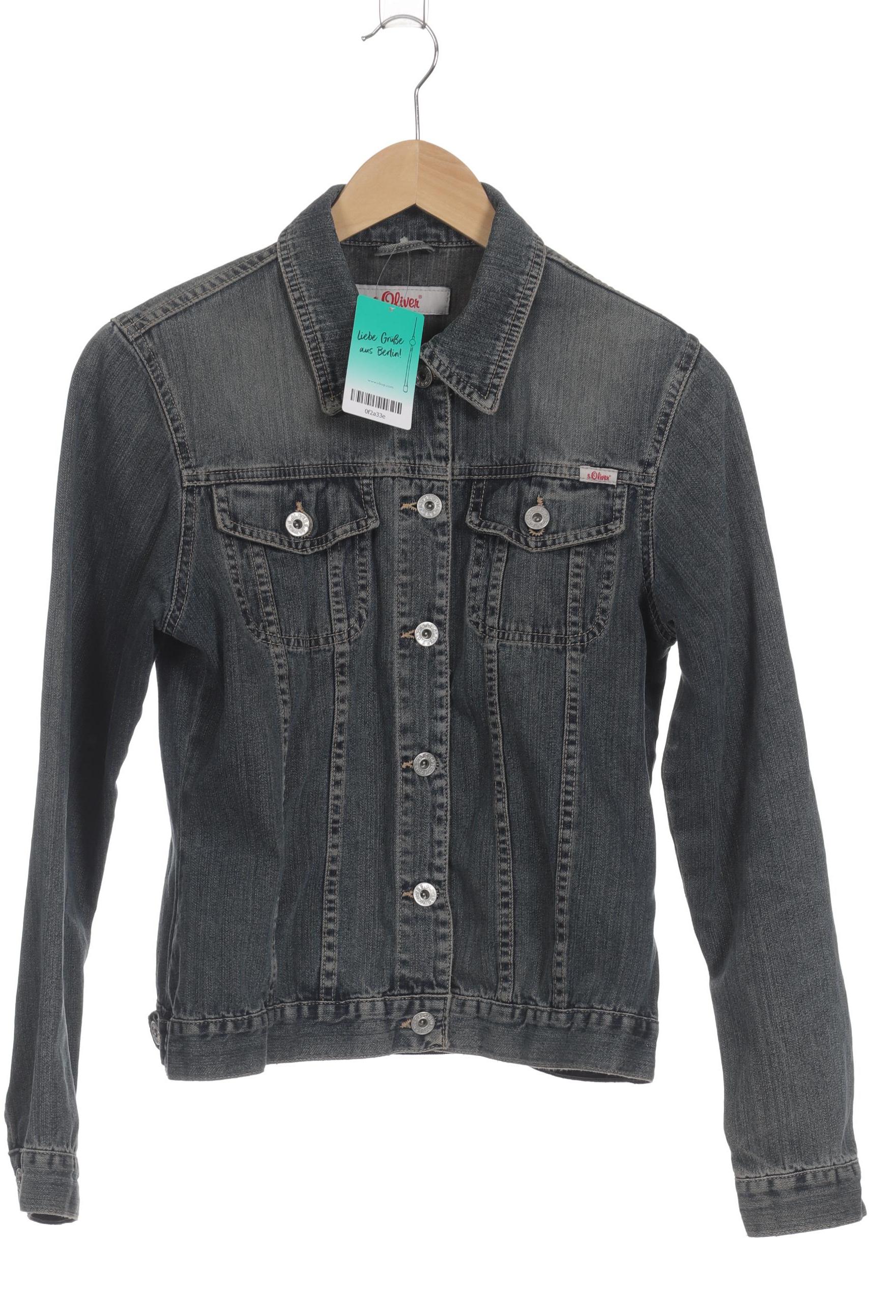 

s.Oliver Damen Jacke, blau, Gr. 38
