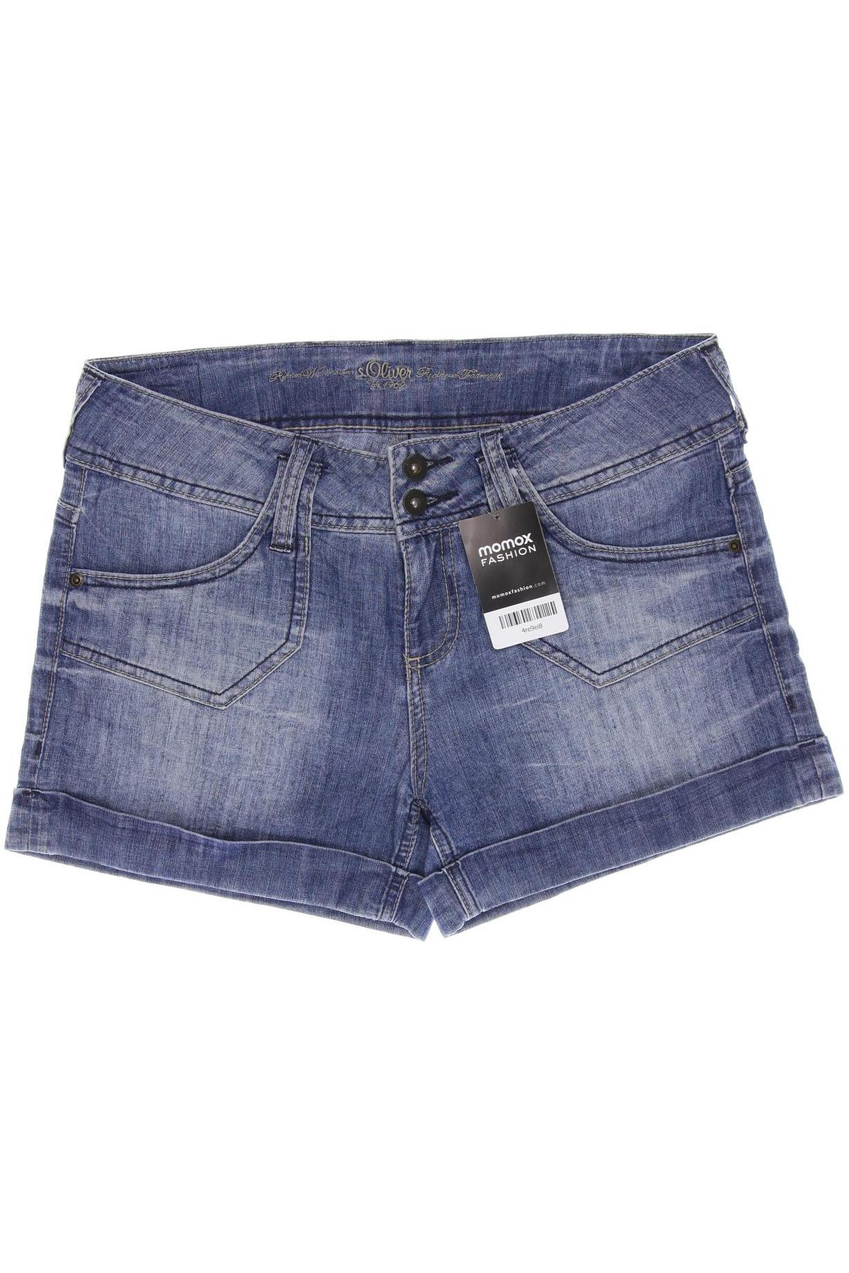 

s.Oliver Damen Shorts, blau
