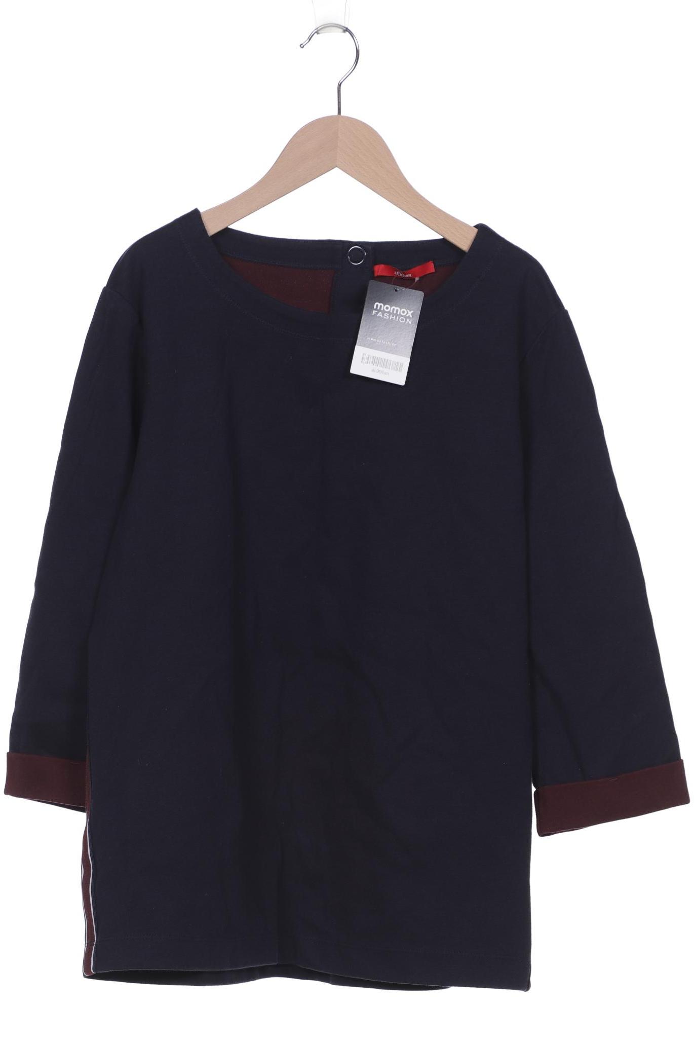 

s.Oliver Damen Sweatshirt, marineblau