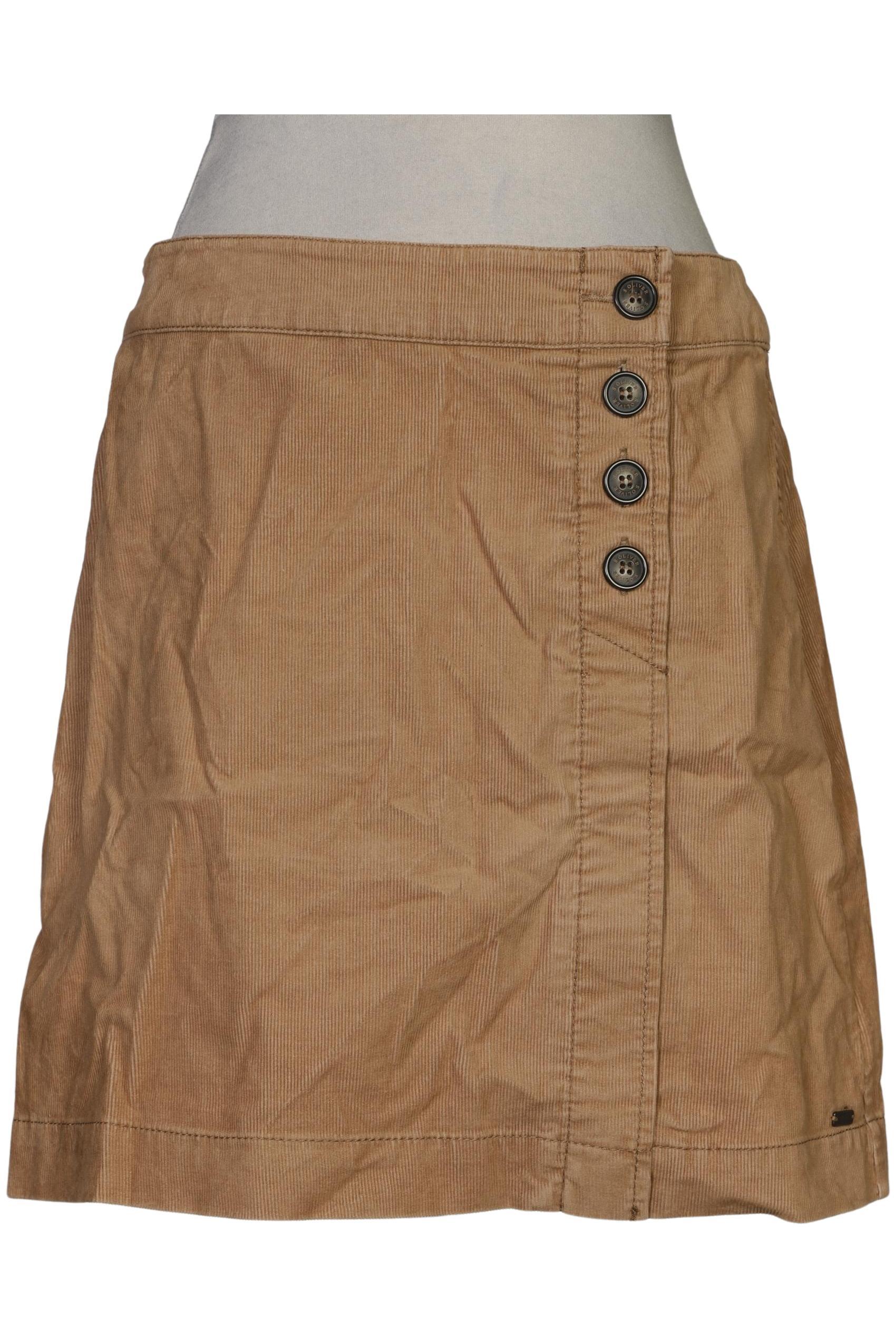 

s.Oliver Damen Rock, beige, Gr. 34