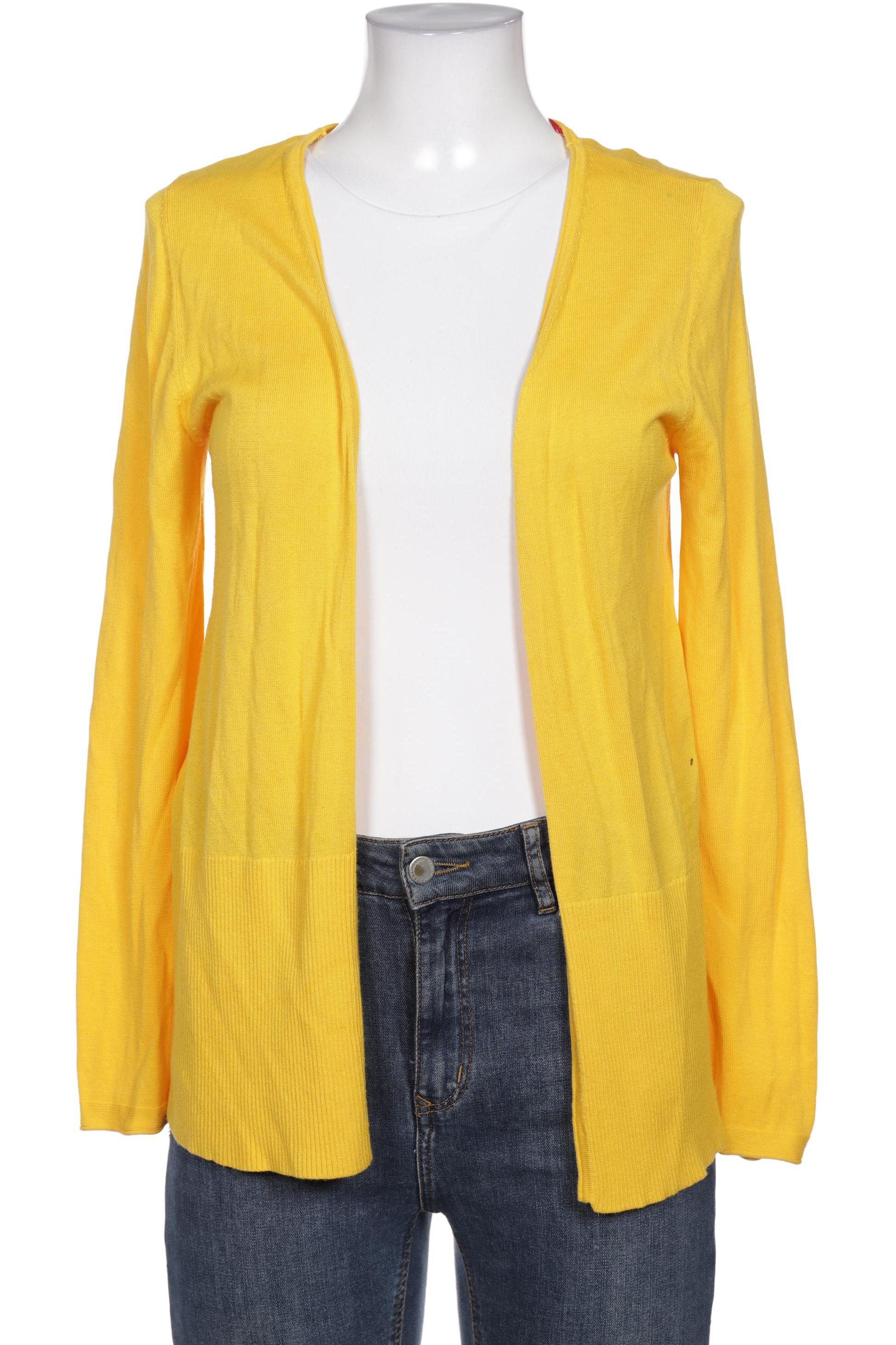 

s.Oliver Damen Strickjacke, gelb, Gr. 36