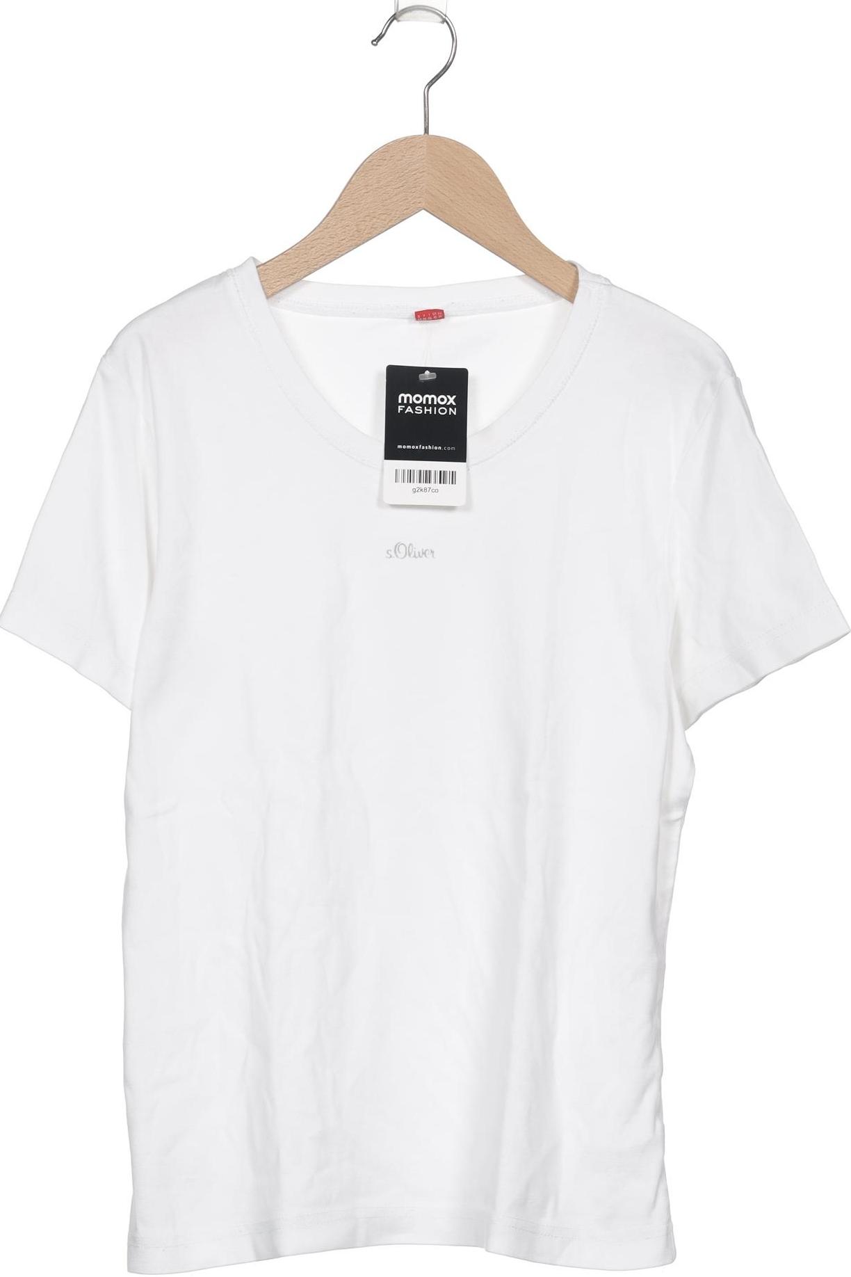 

s.Oliver Damen T-Shirt, weiß, Gr. 44