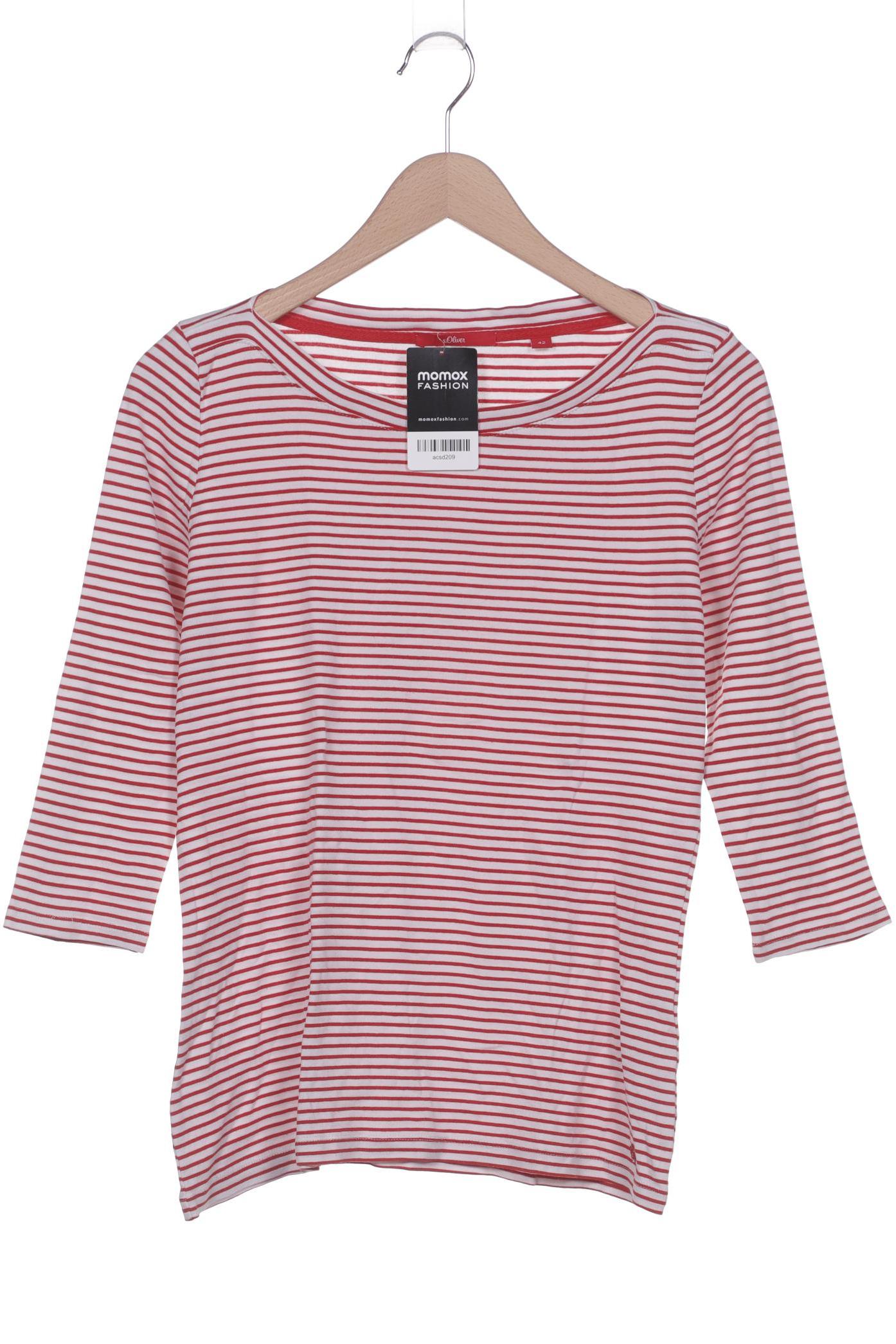 

s.Oliver Damen Langarmshirt, rot, Gr. 42