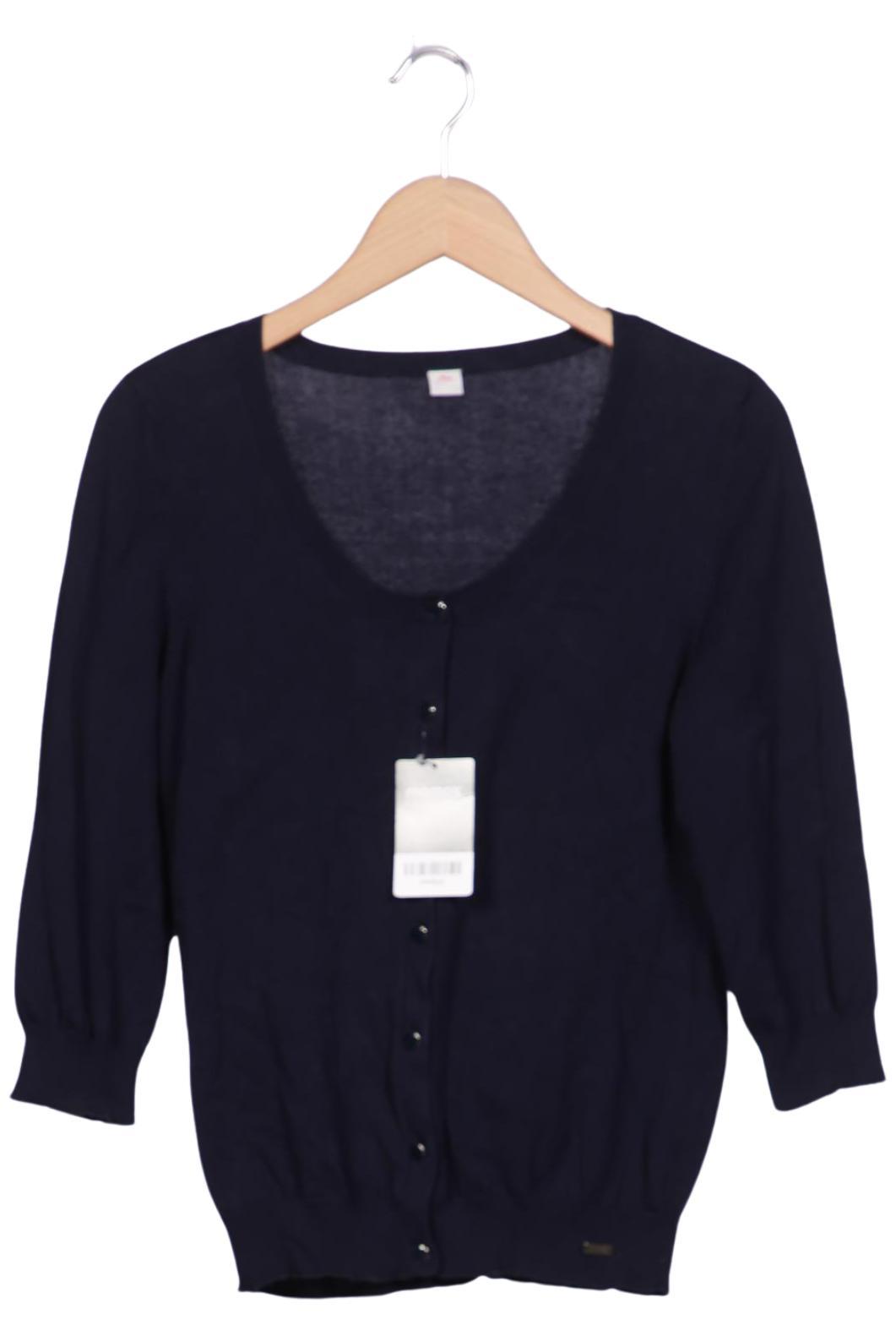 

s.Oliver Damen Strickjacke, marineblau, Gr. 40